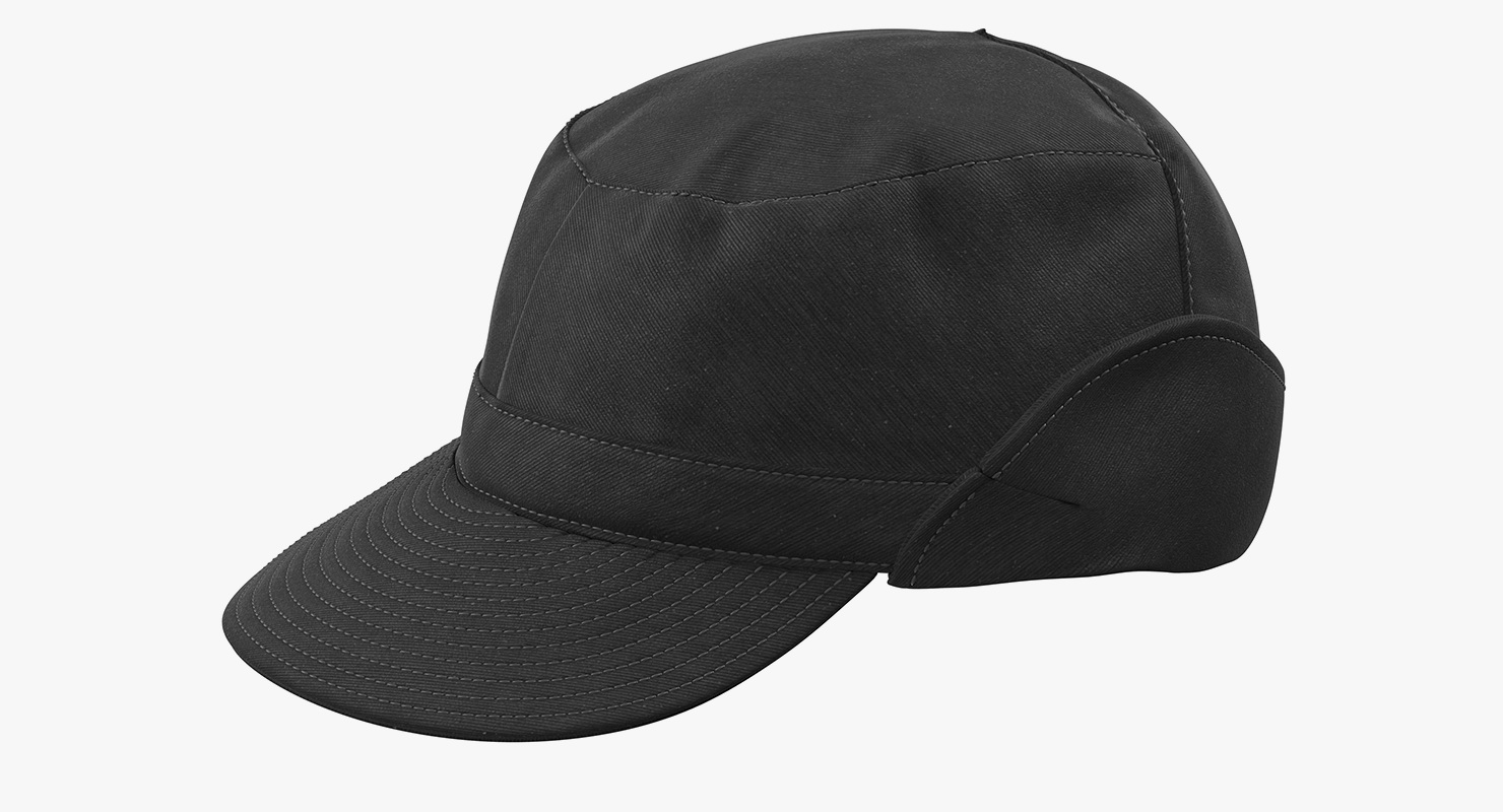 3D model Black Field Hat