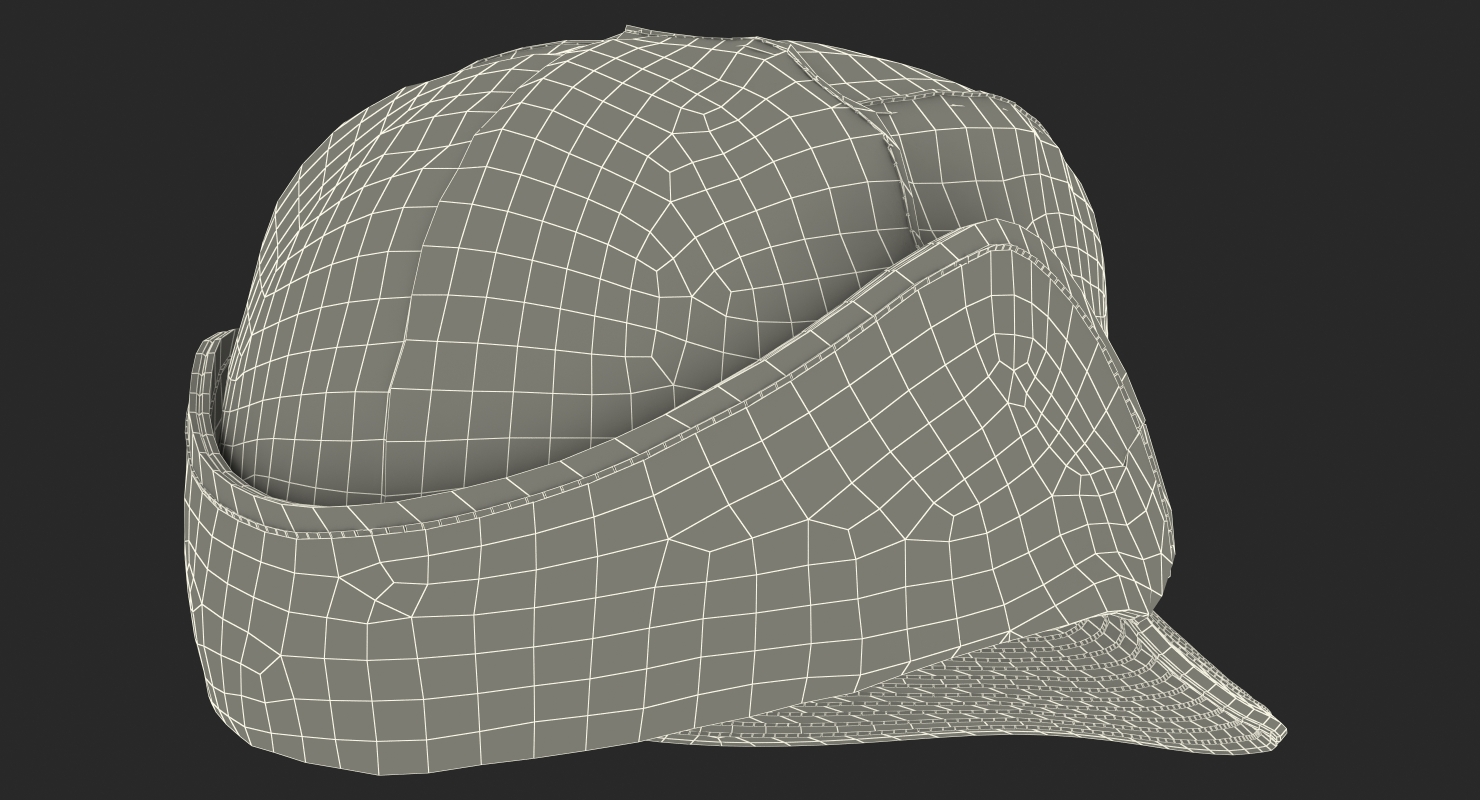 3D model Black Field Hat