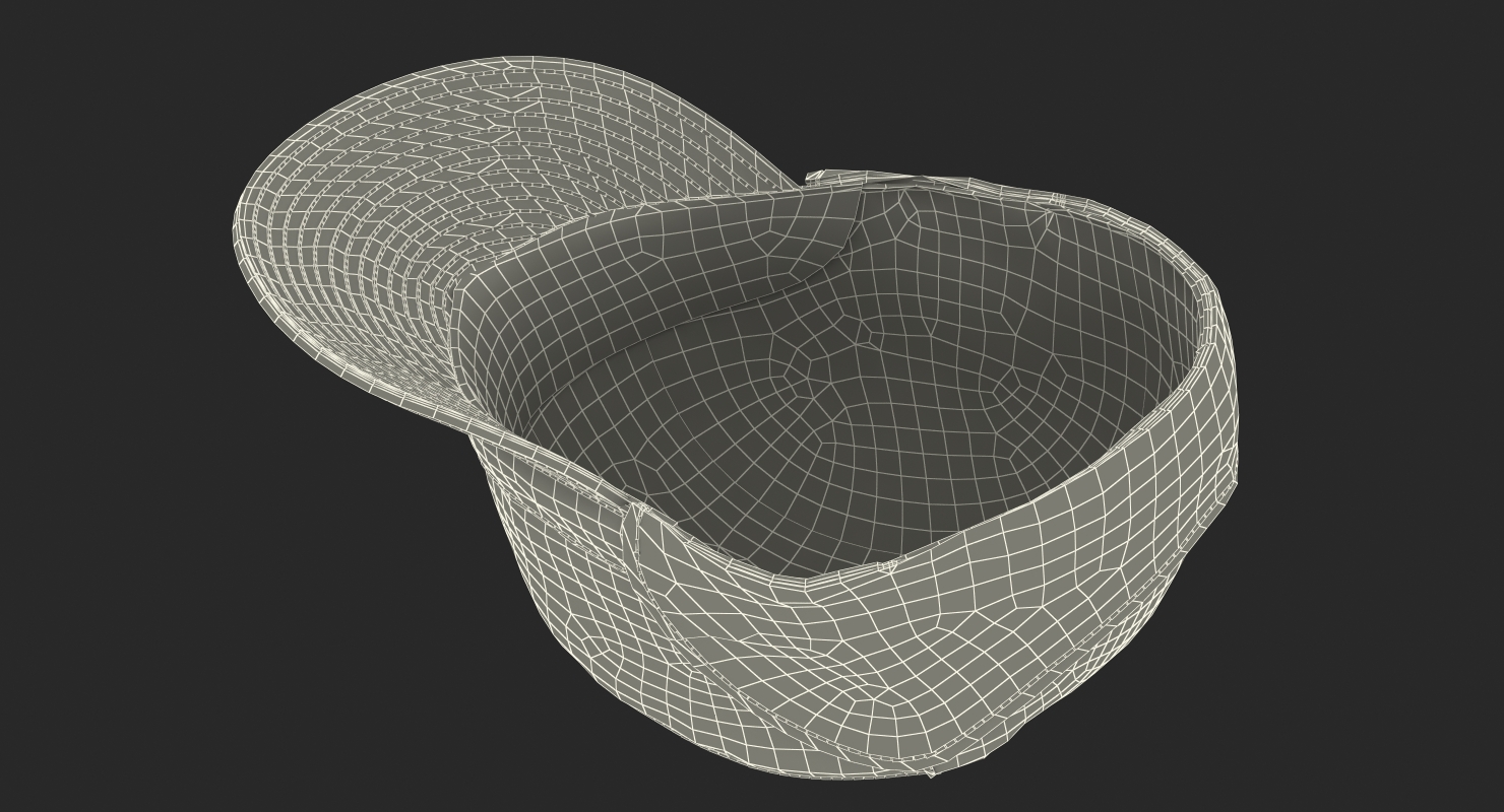 3D model Black Field Hat