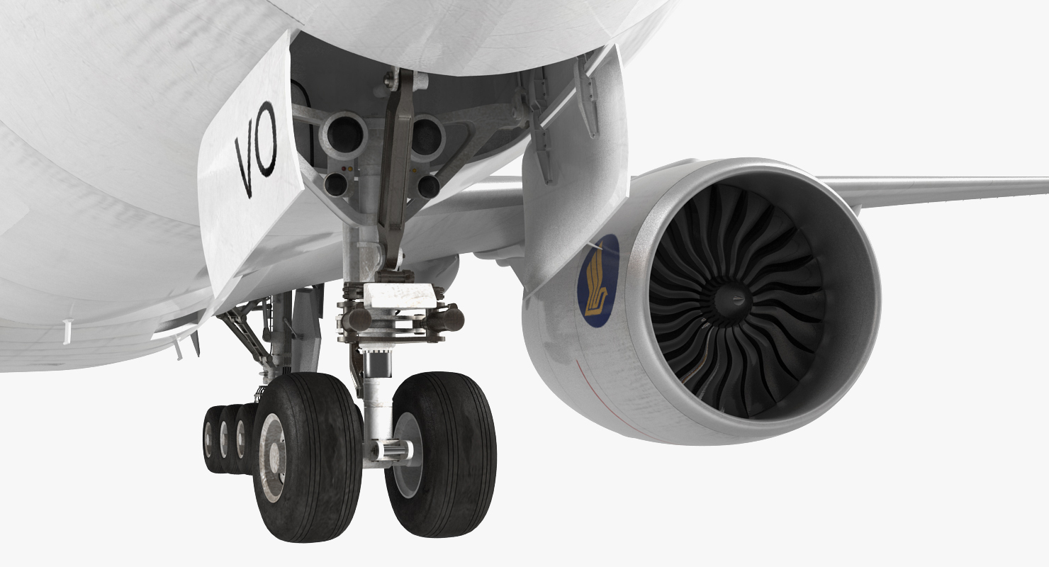 3D Boeing 777 200 Singapore Airlines model