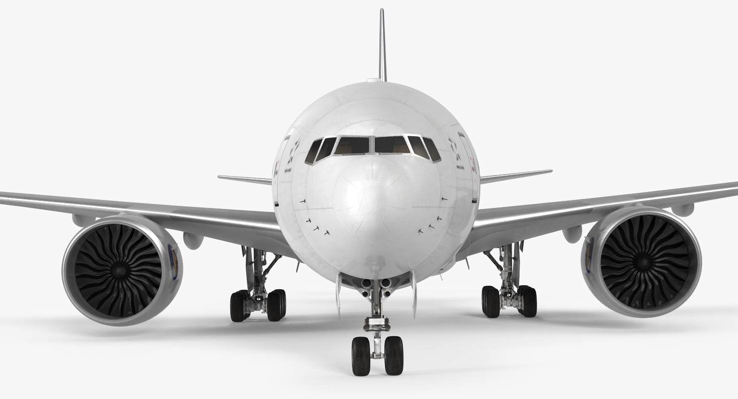 3D Boeing 777 200 Singapore Airlines model