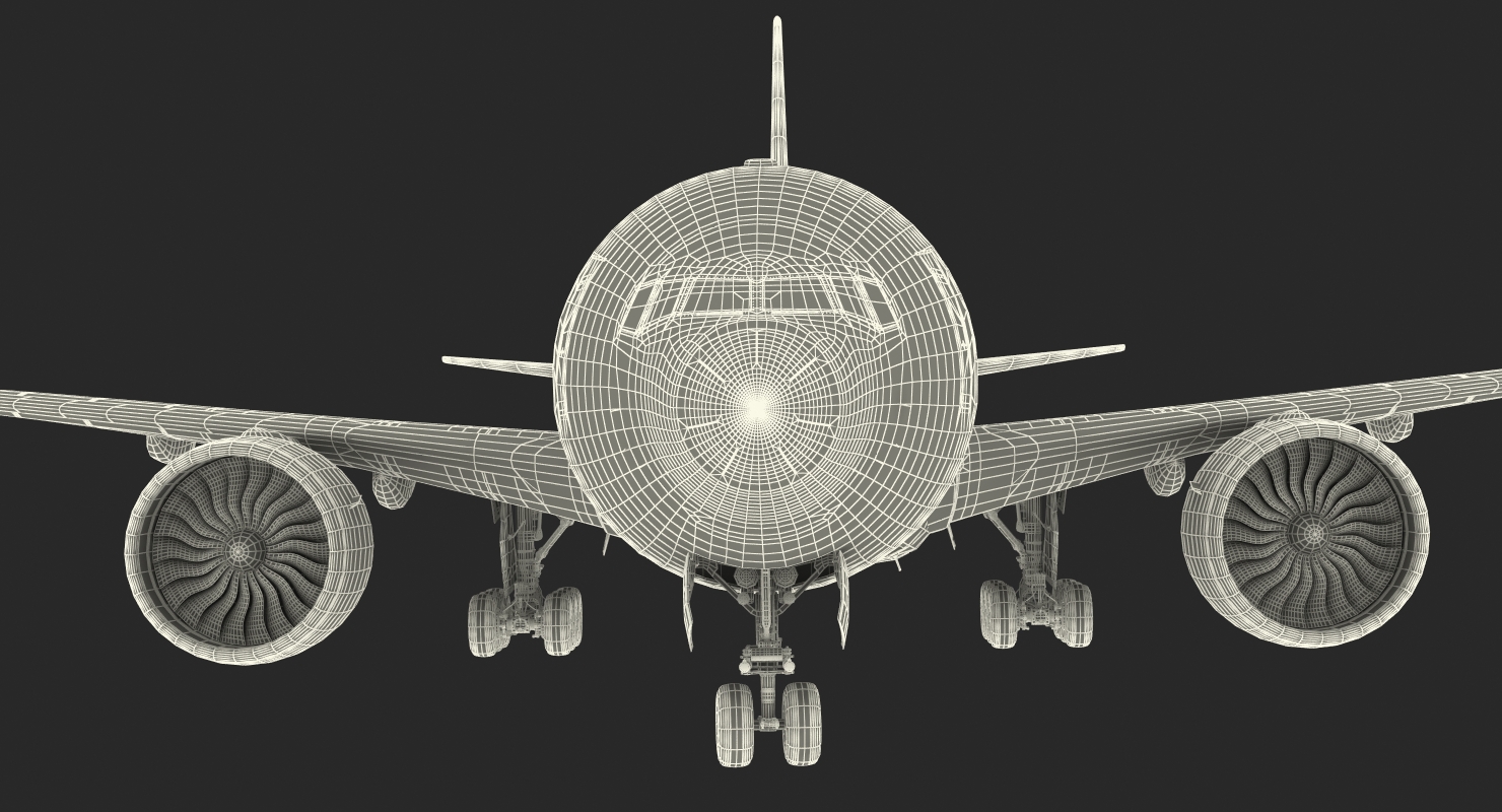 3D Boeing 777 200 Singapore Airlines model