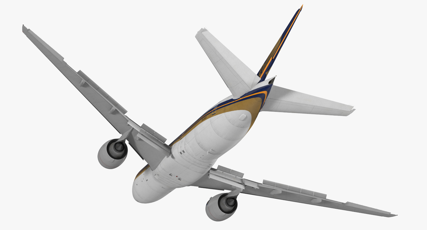 3D Boeing 777 200 Singapore Airlines model