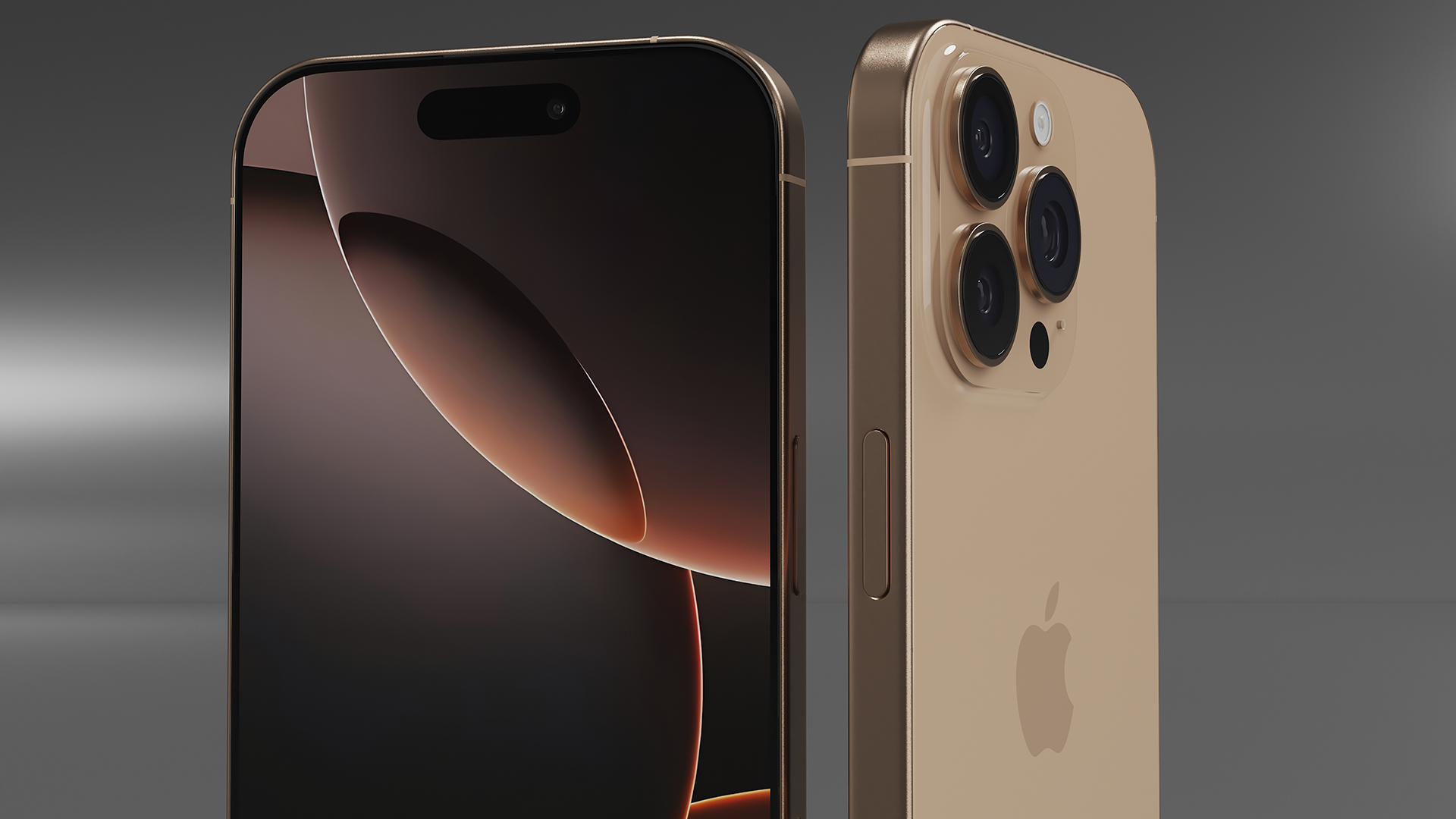 IPhone 16 Pro Desert Titanium 3D model