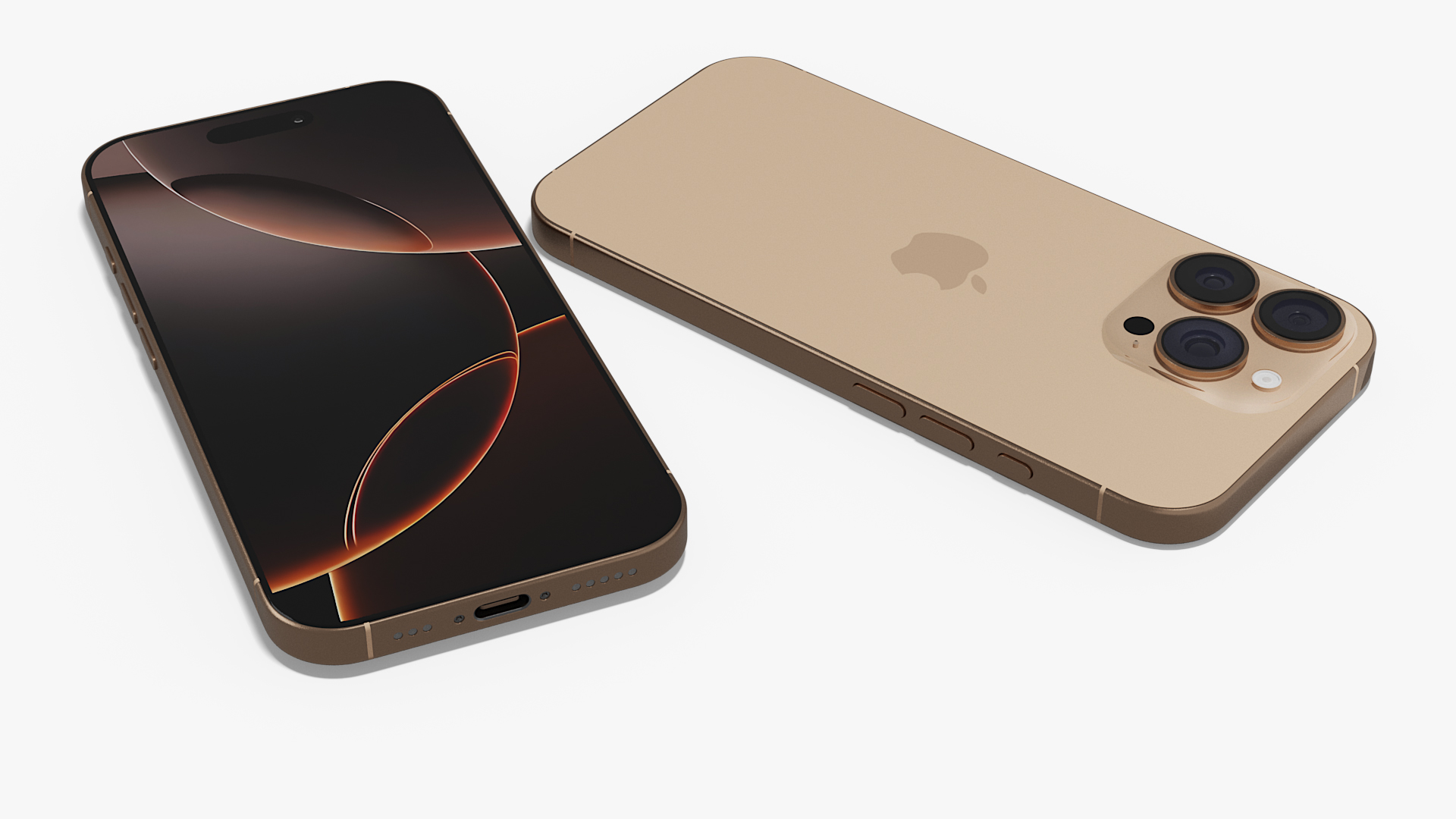 IPhone 16 Pro Desert Titanium 3D model
