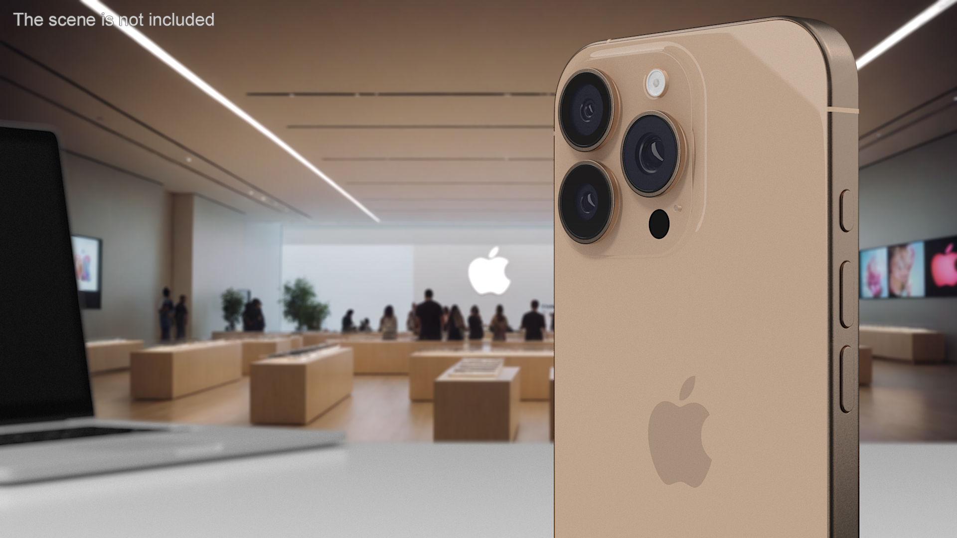 IPhone 16 Pro Desert Titanium 3D model