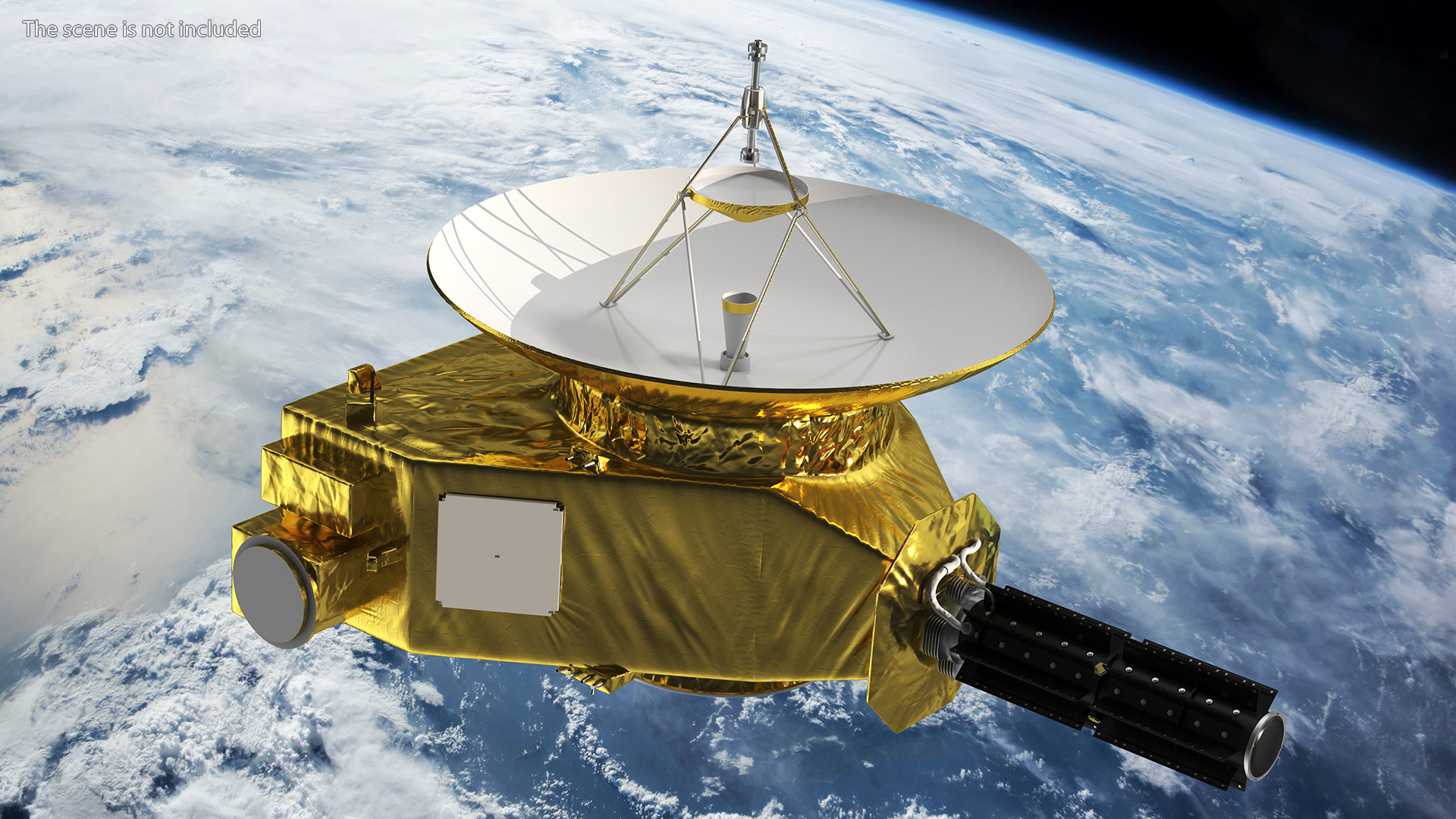 Automatic Interplanetary Station 3D