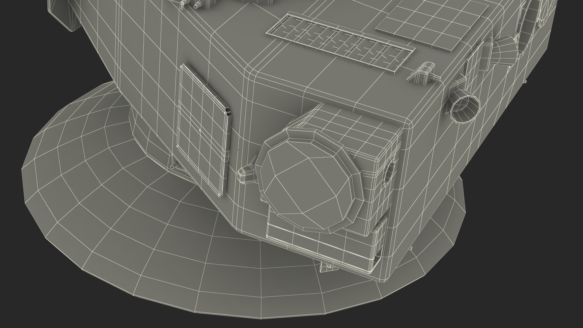 Automatic Interplanetary Station 3D