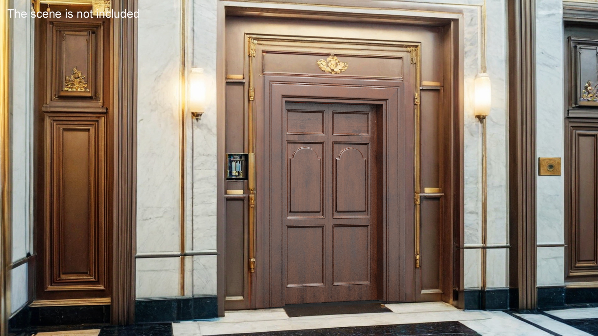 3D model Vintage Elevator Lit