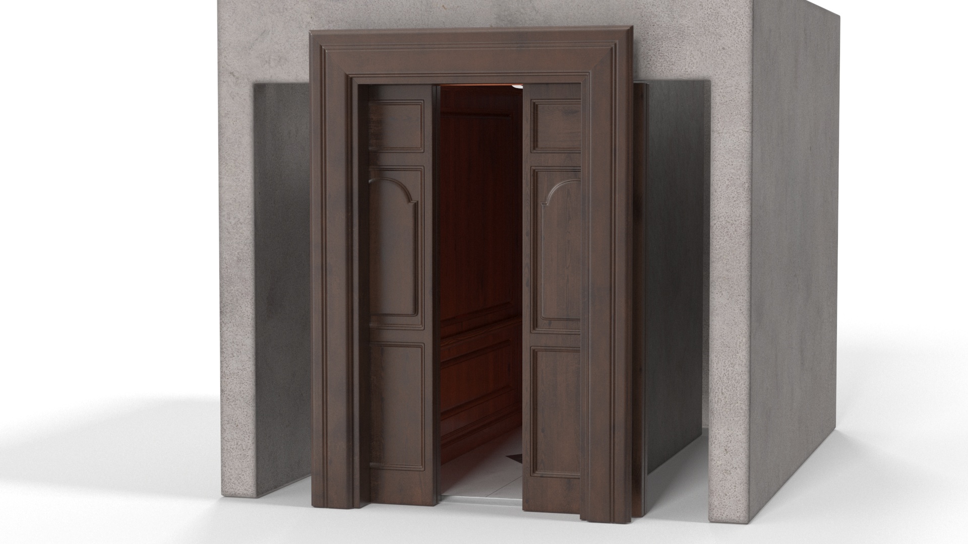3D model Vintage Elevator Lit