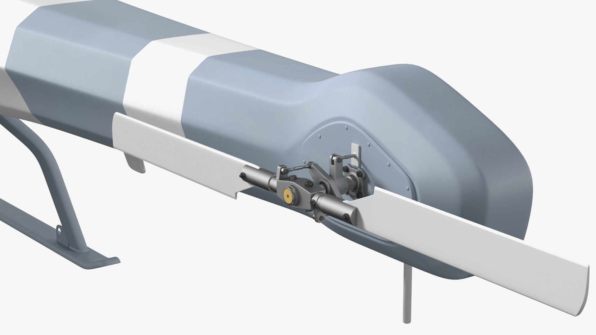 3D UMS Skeldar V200 UAV Helicopter Rigged model