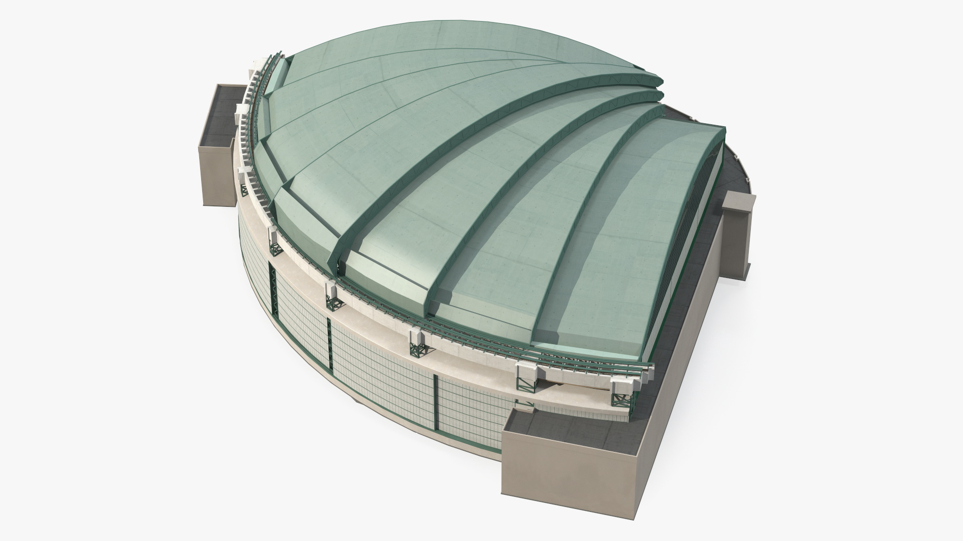 3D American Family Field Tennis model