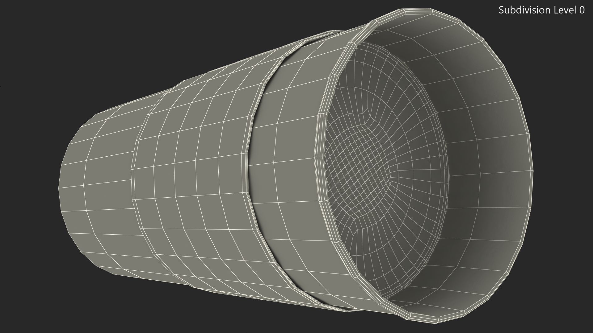 3D Starbucks Paper Cup With Coffee