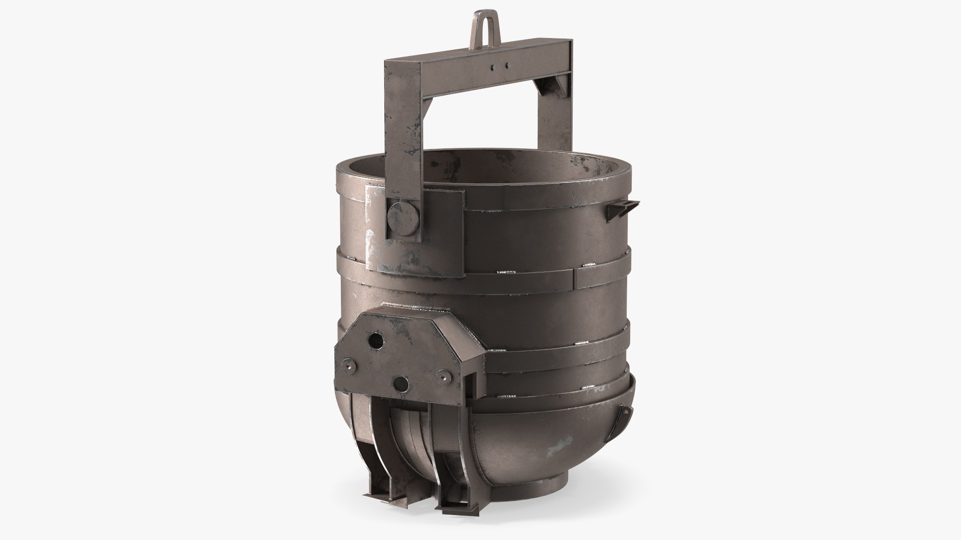 Charging Bucket with Open Bottom 3D