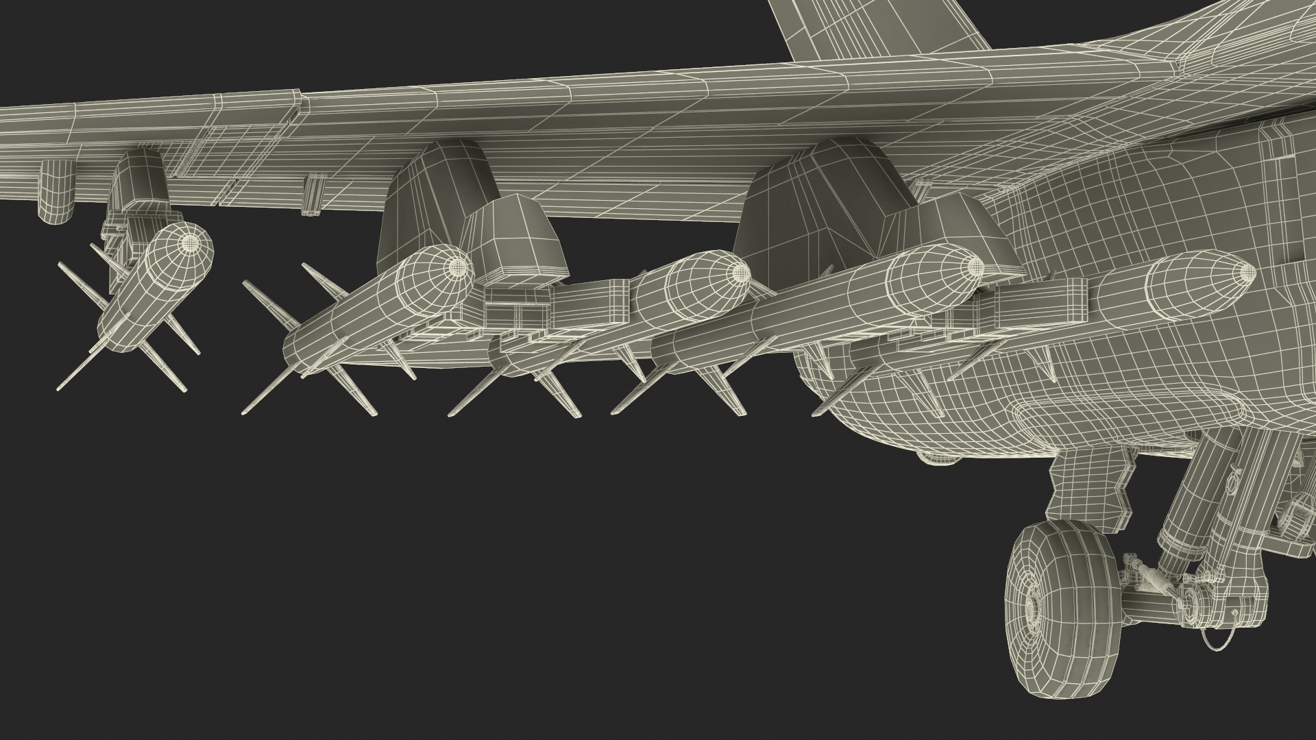 3D model Fighter FA 18E Tophatters