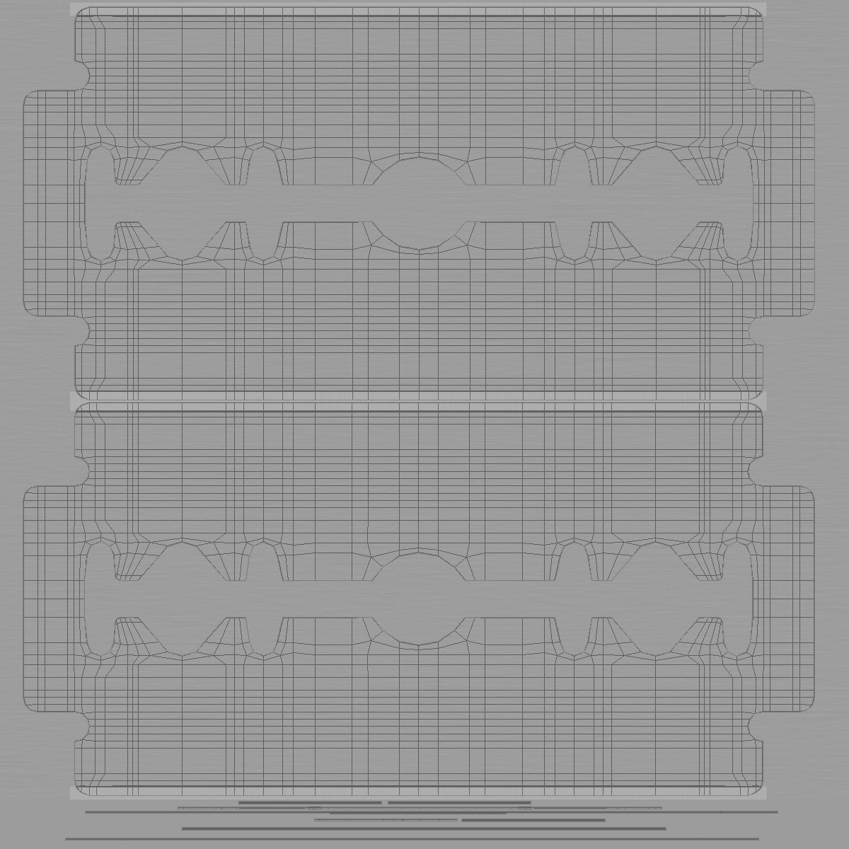 3D Razor Blade