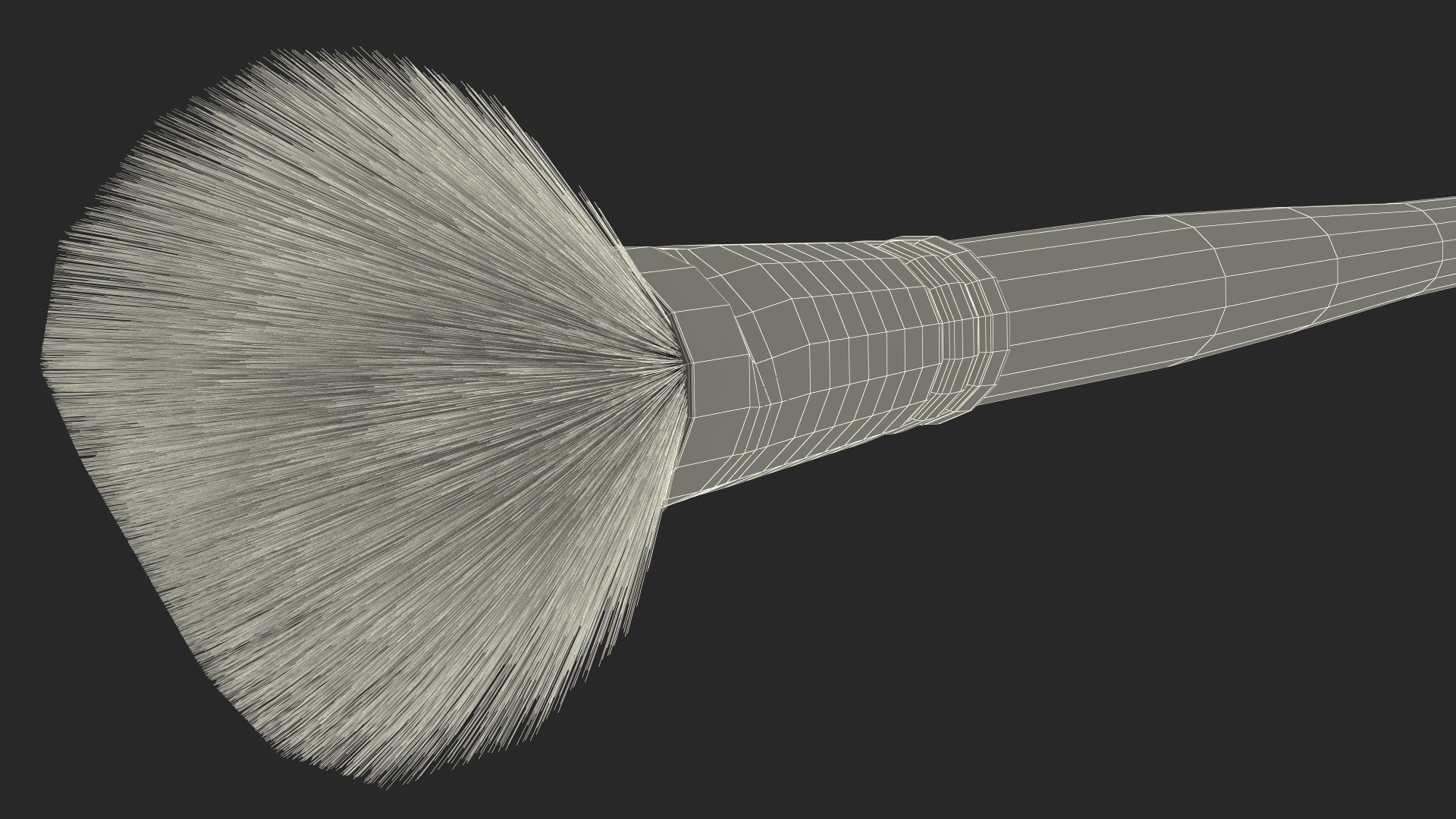 Artist Paint Mop Brush 3D