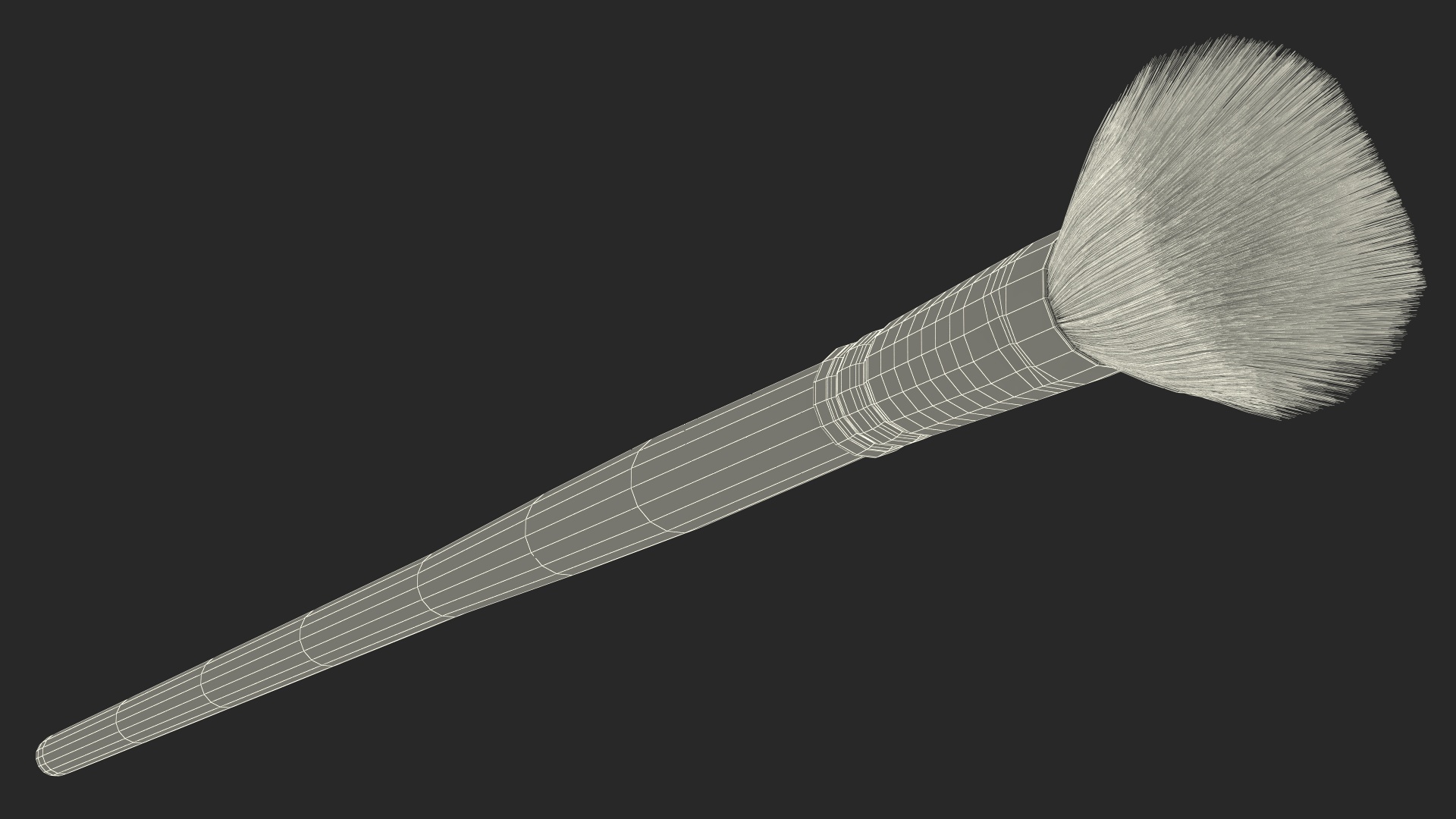 Artist Paint Mop Brush 3D