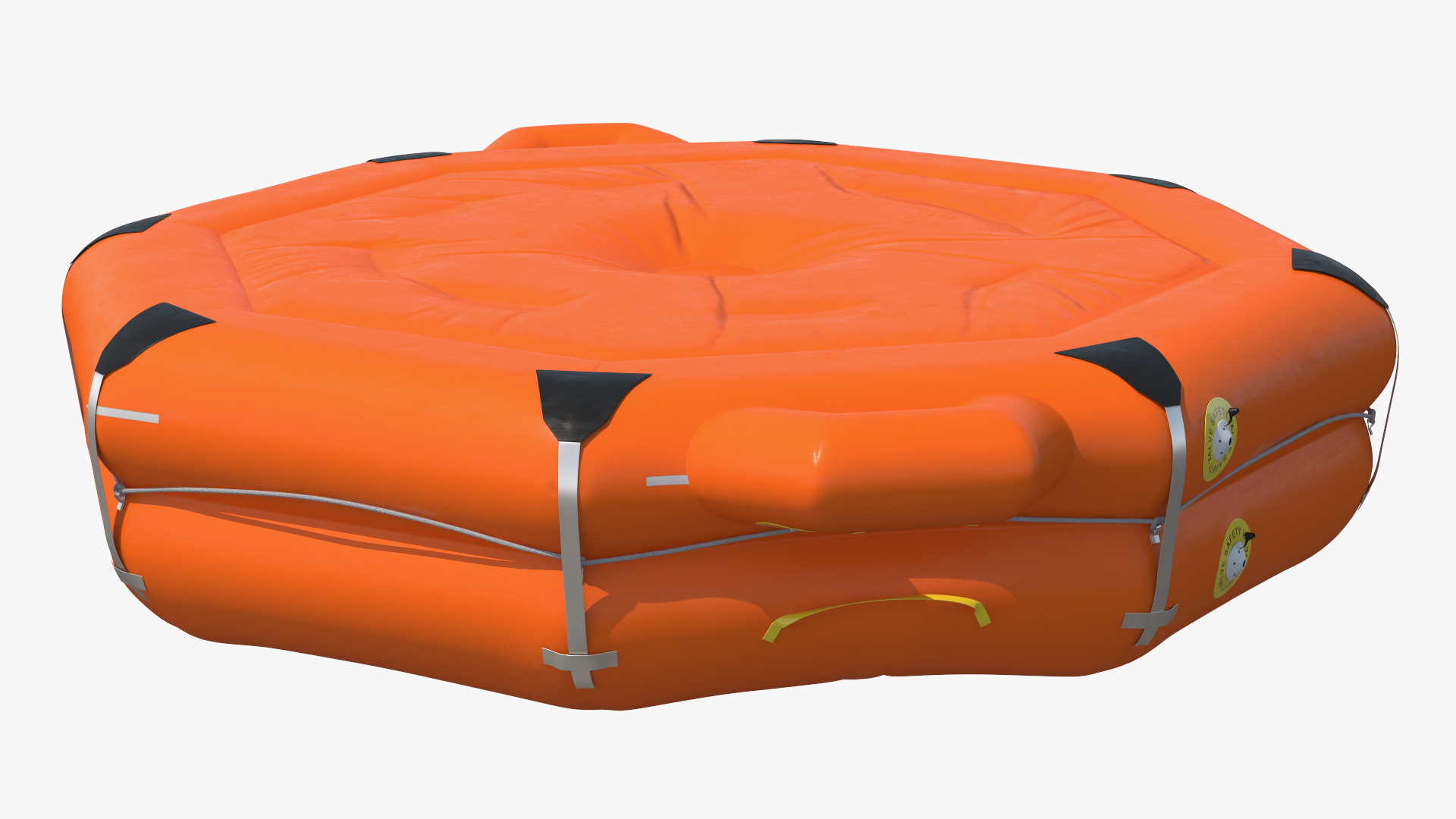 3D model Emergency Inflatable Life Raft