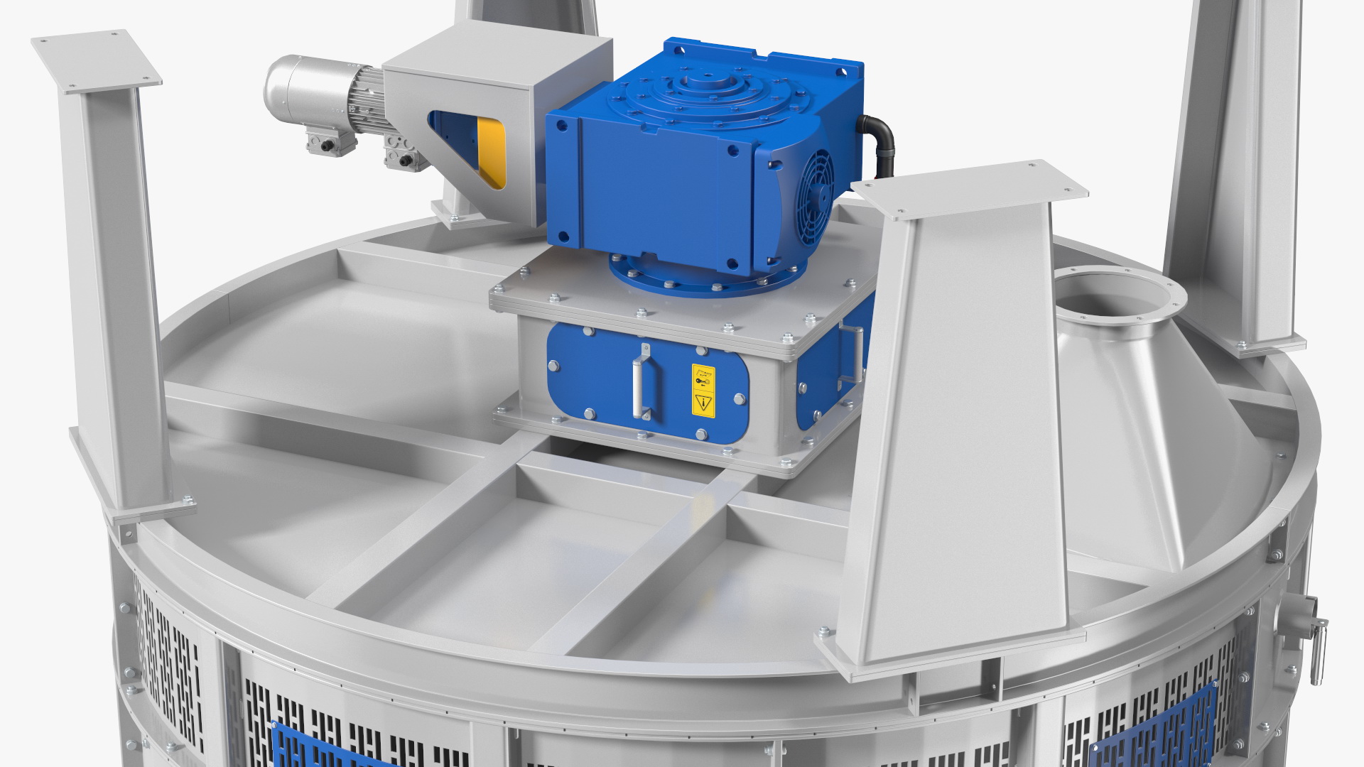Agricultural Rotary Cooler RRF25-4 3D model