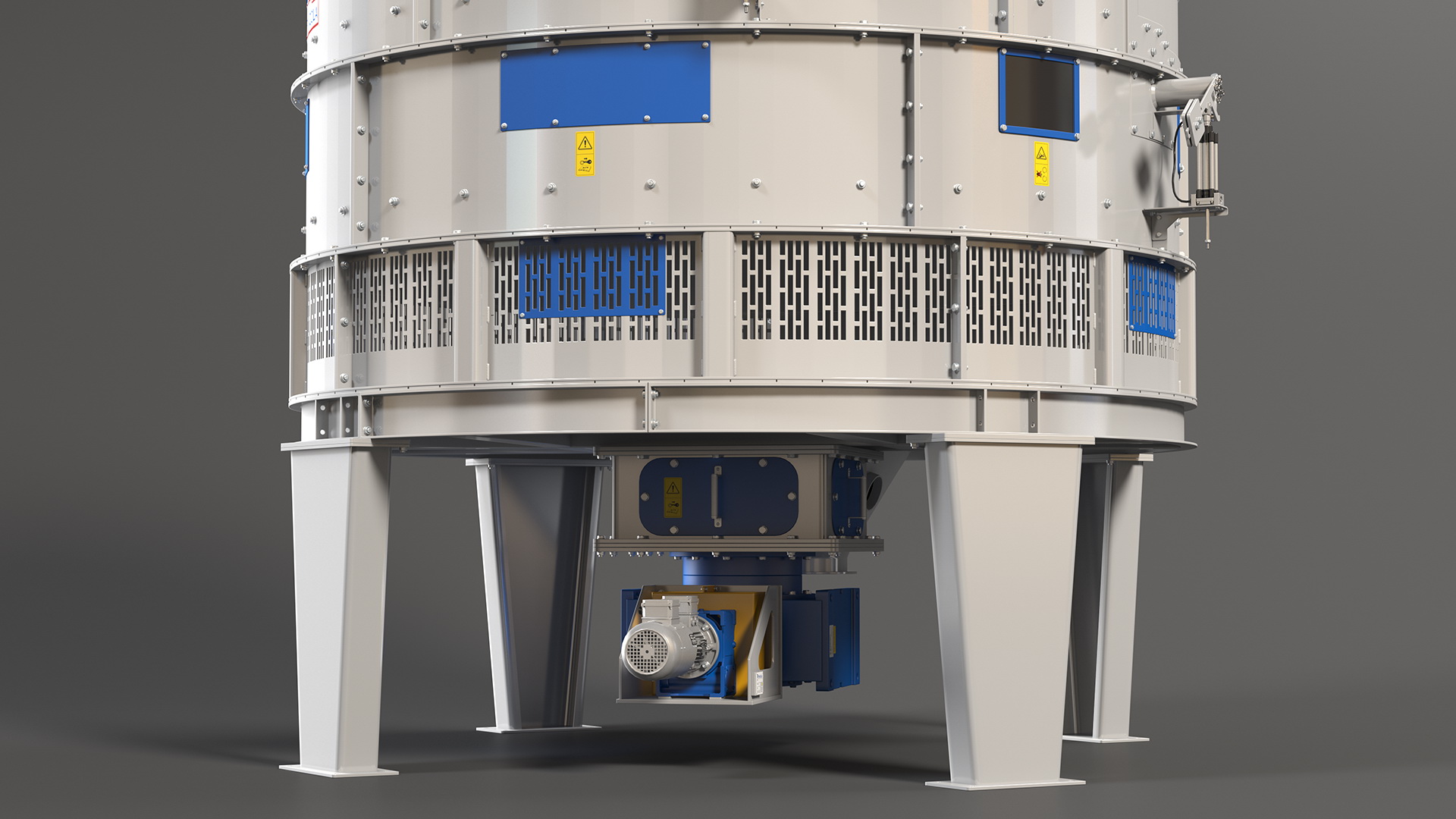 Agricultural Rotary Cooler RRF25-4 3D model