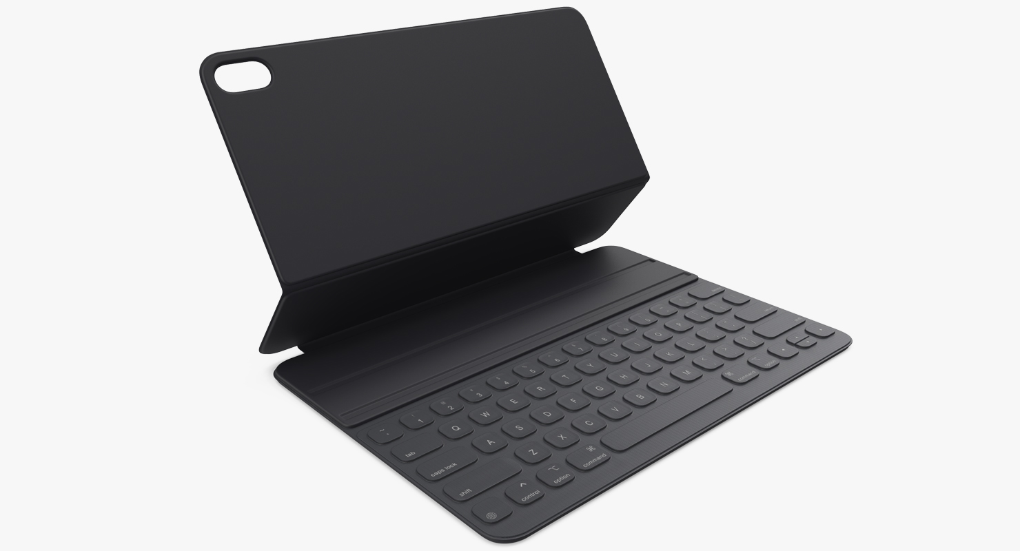 Apple Smart Keyboard 11 inch Space Grey 3D model