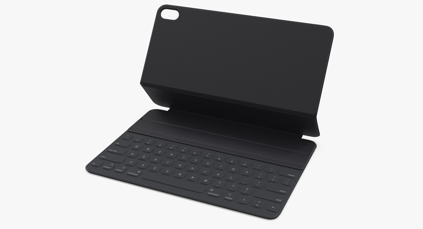 Apple Smart Keyboard 11 inch Space Grey 3D model