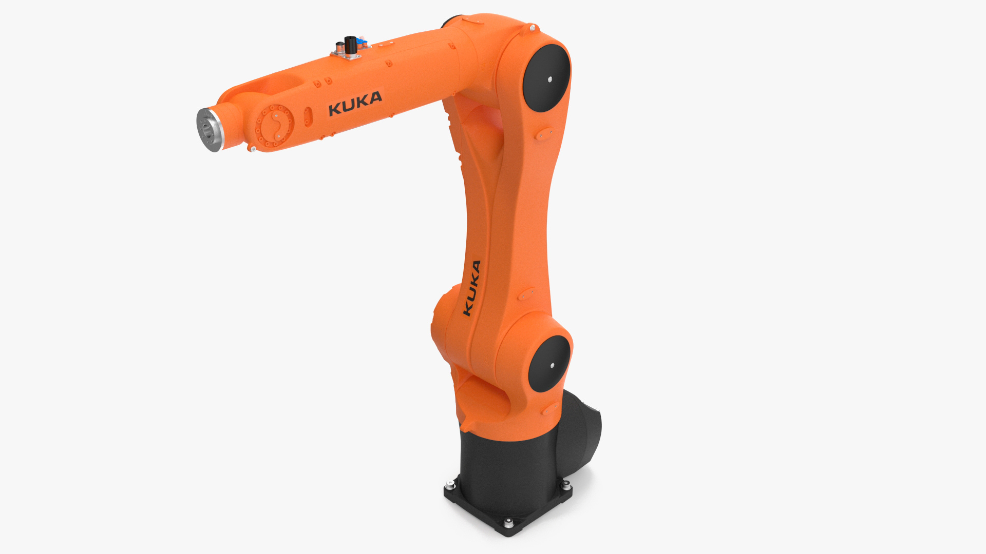 3D Industrial Robot Kuka KR 10 R1100 model