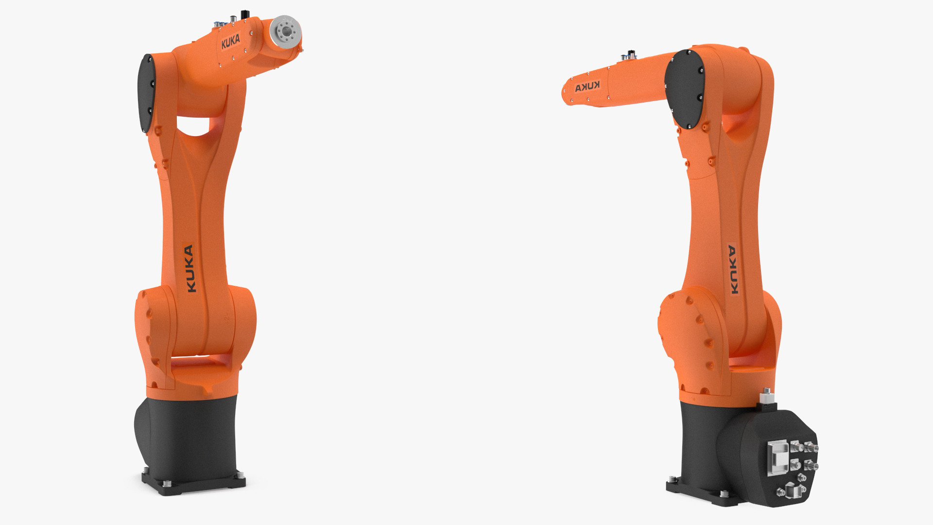 3D Industrial Robot Kuka KR 10 R1100 model