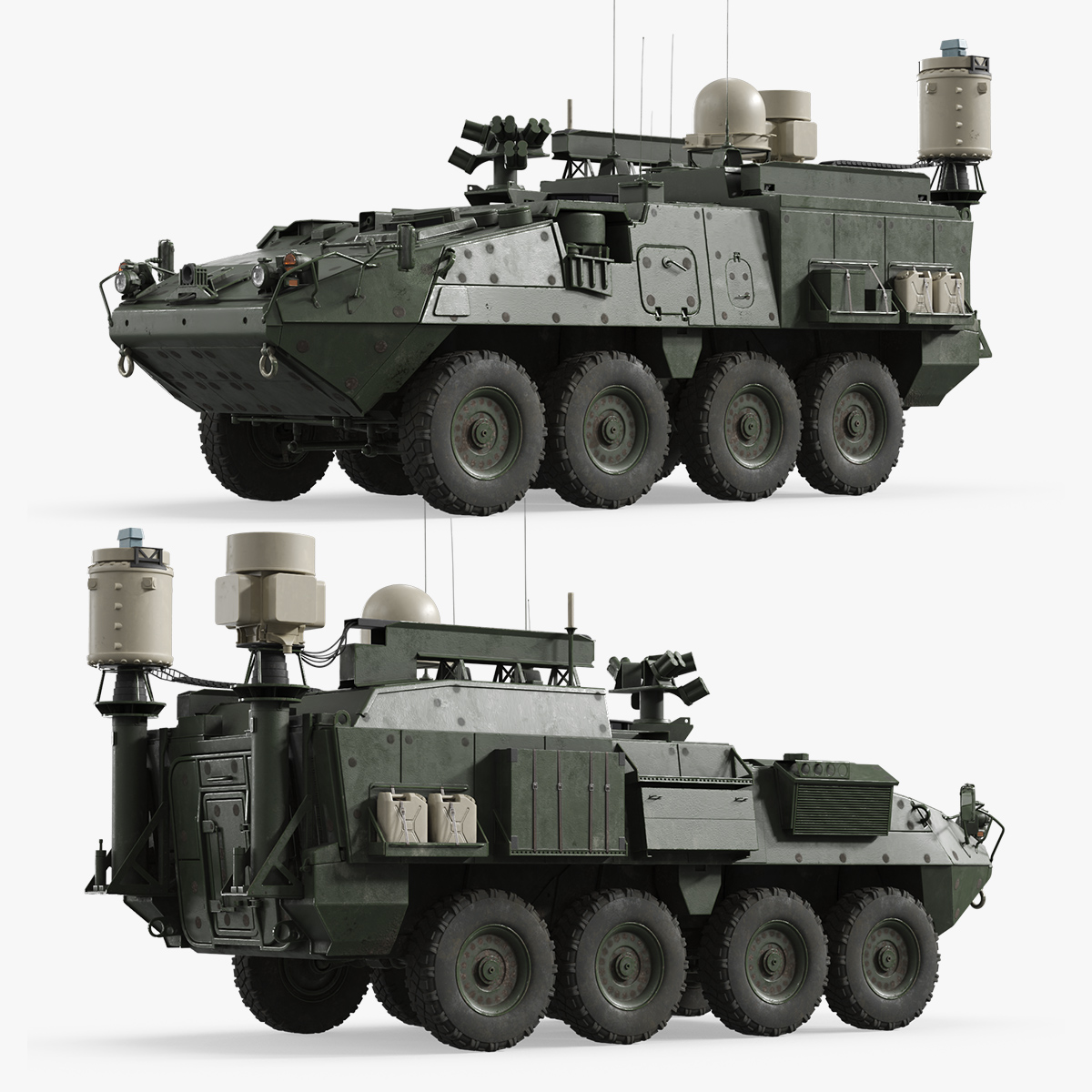 Stryker M1126 Electronic Warfare - Simplified