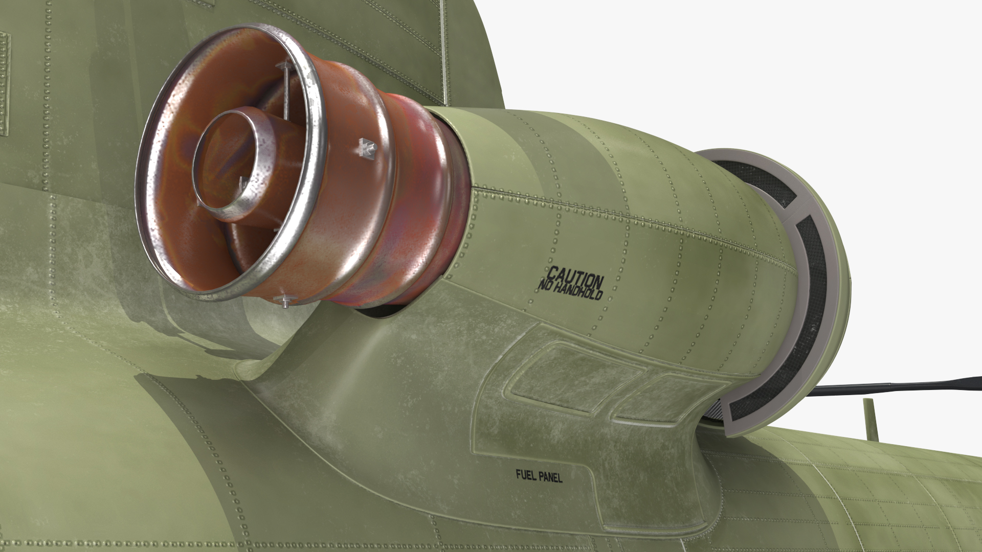 3D US Army Transport Helicopter With Humvee M1151
