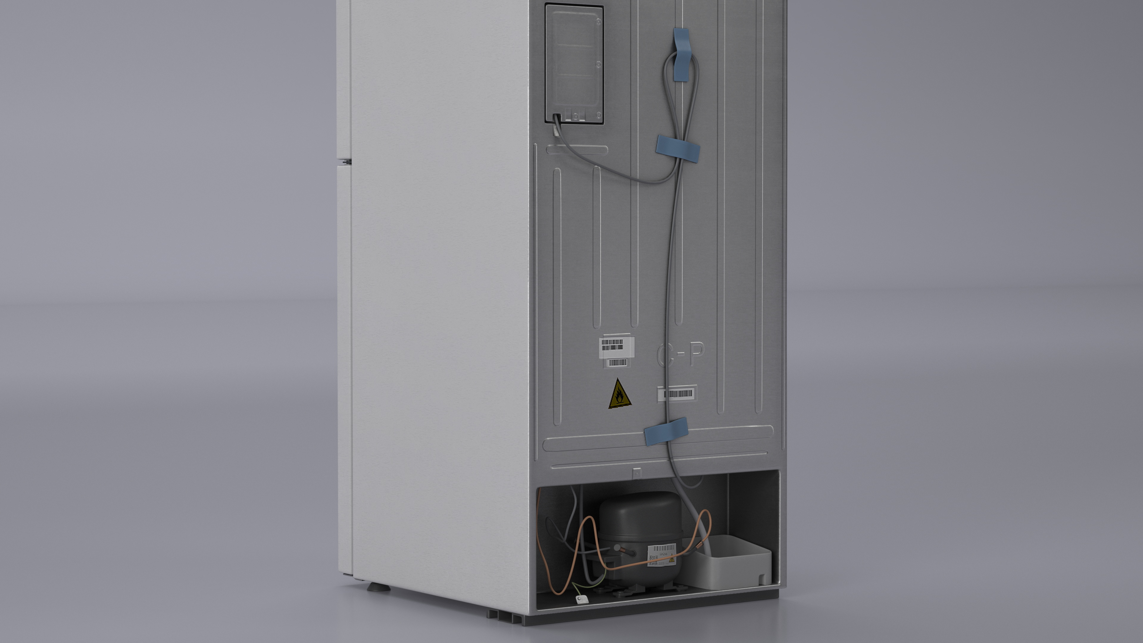 Fridge Candy CCRN 6180S White 3D model