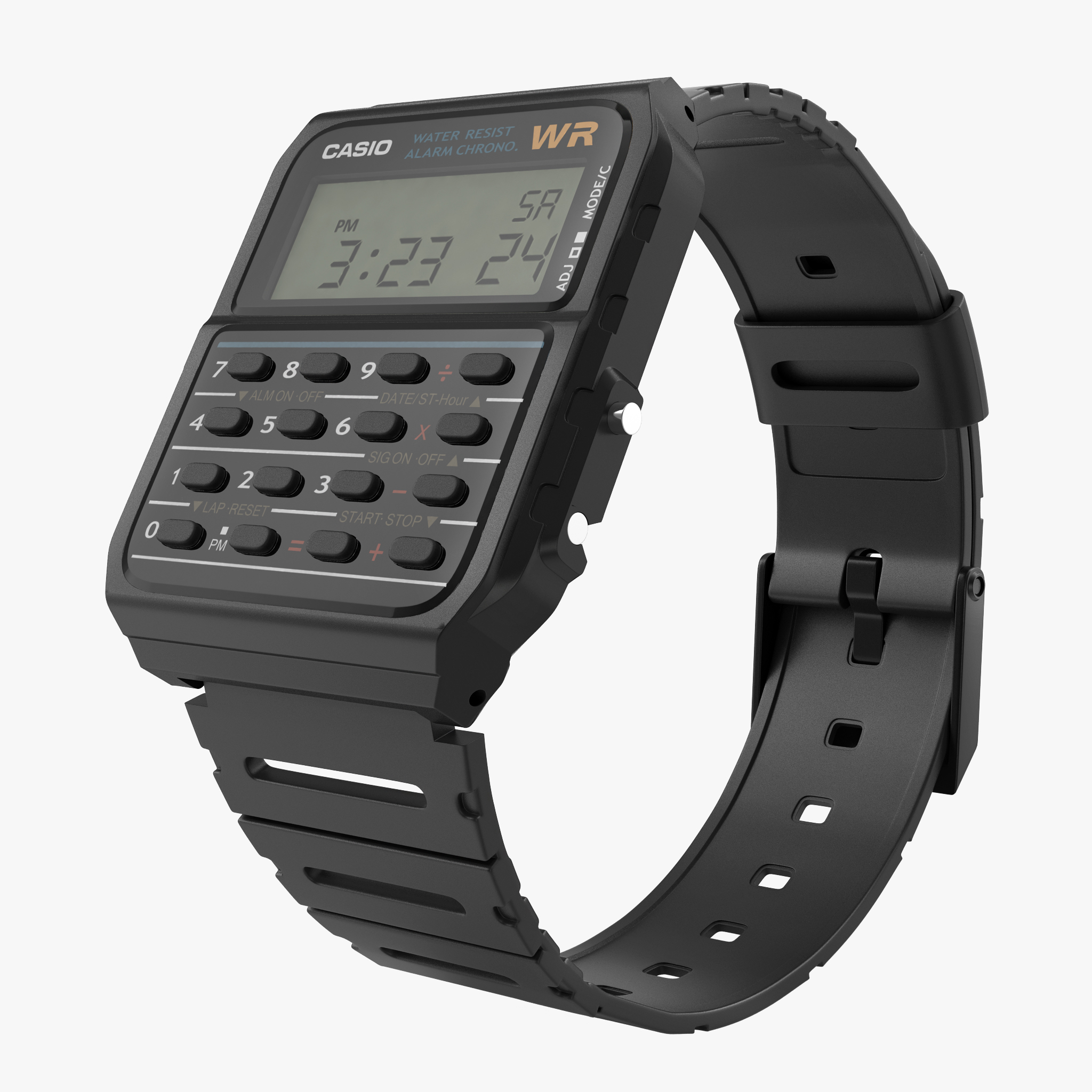 Casio Calculator Watch, view 3