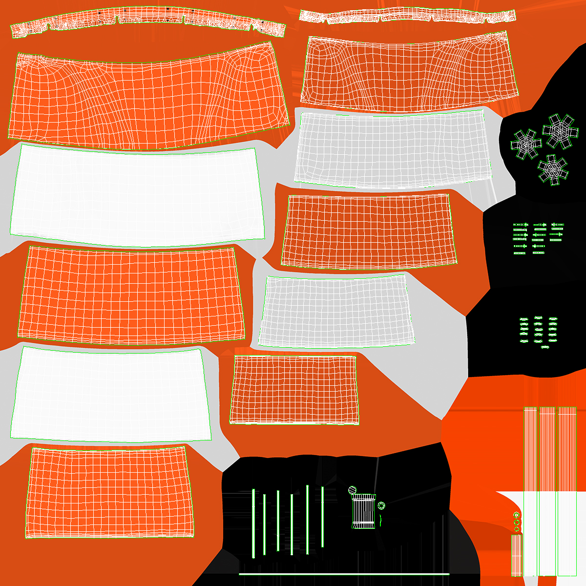Windsock with Wind Speed 3 Knots 3D
