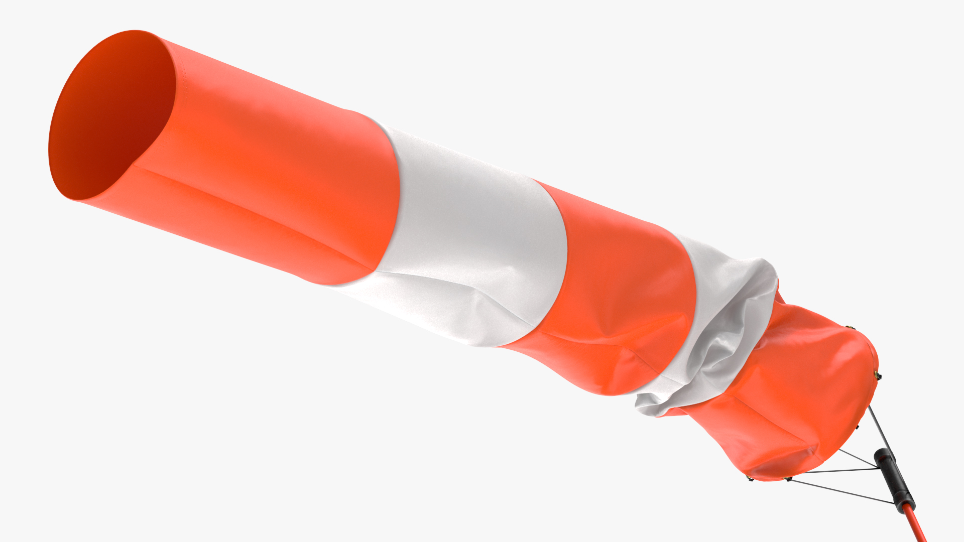 Windsock with Wind Speed 3 Knots 3D