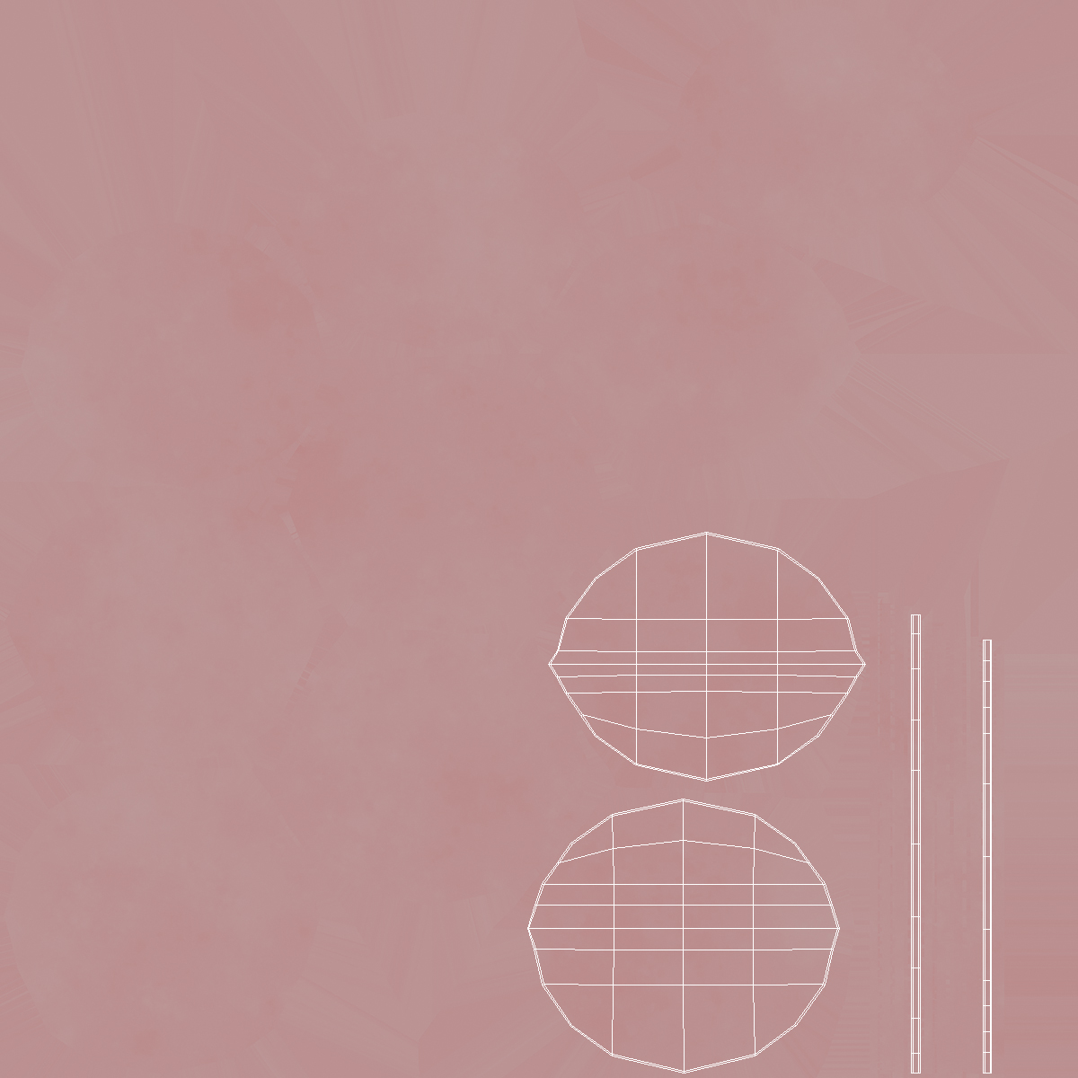 3D model Slice Boiled Sausage
