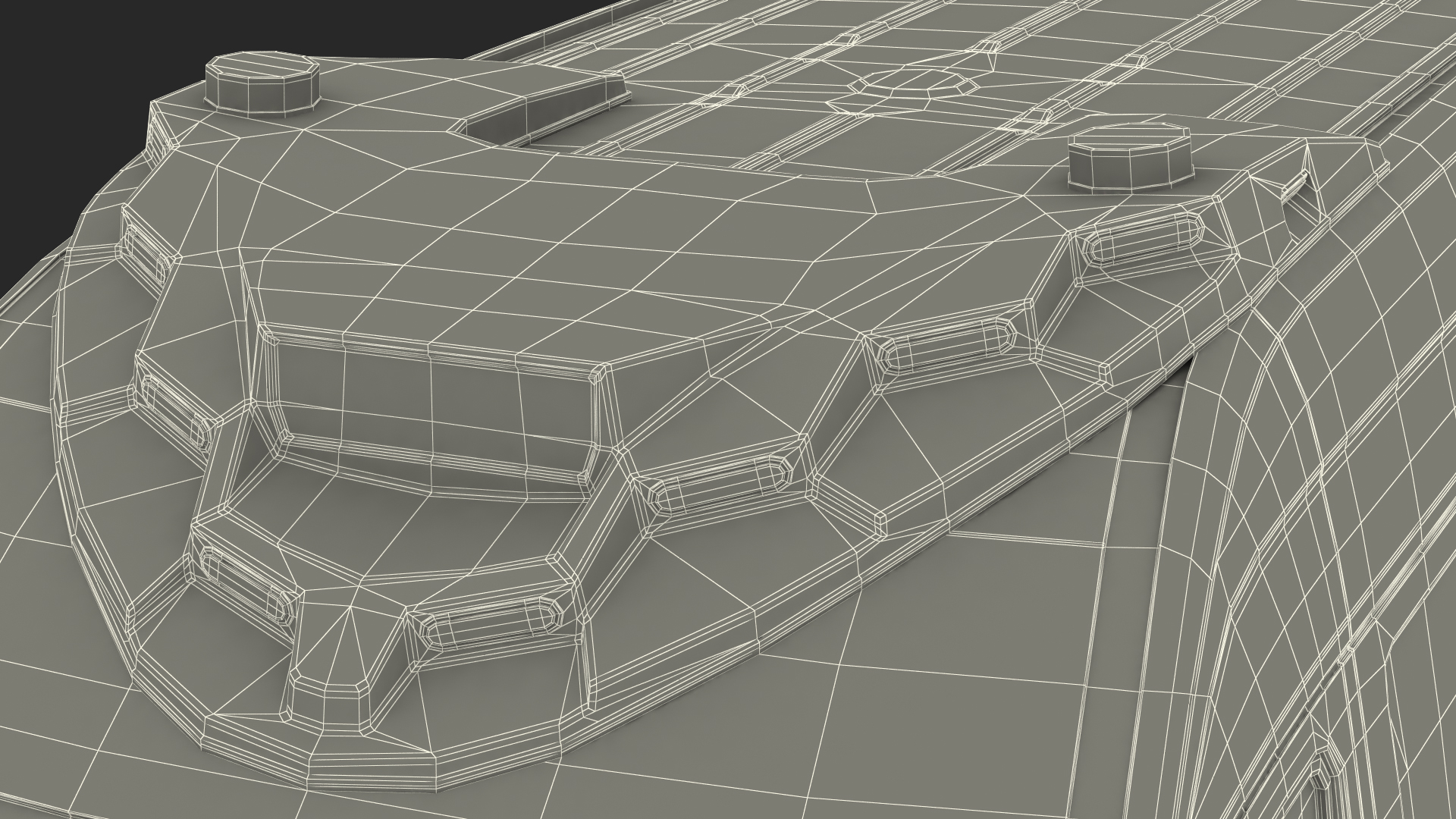 3D Ambulance Van Generic Rigged model