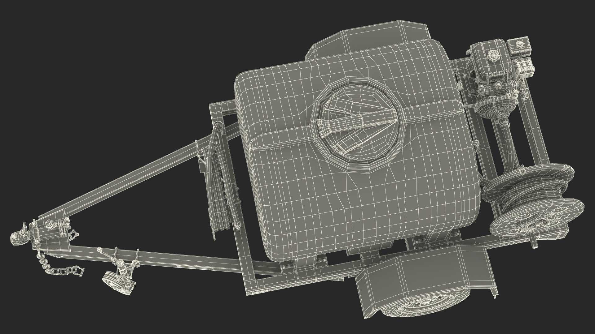 3D Fire Fighting Trailer