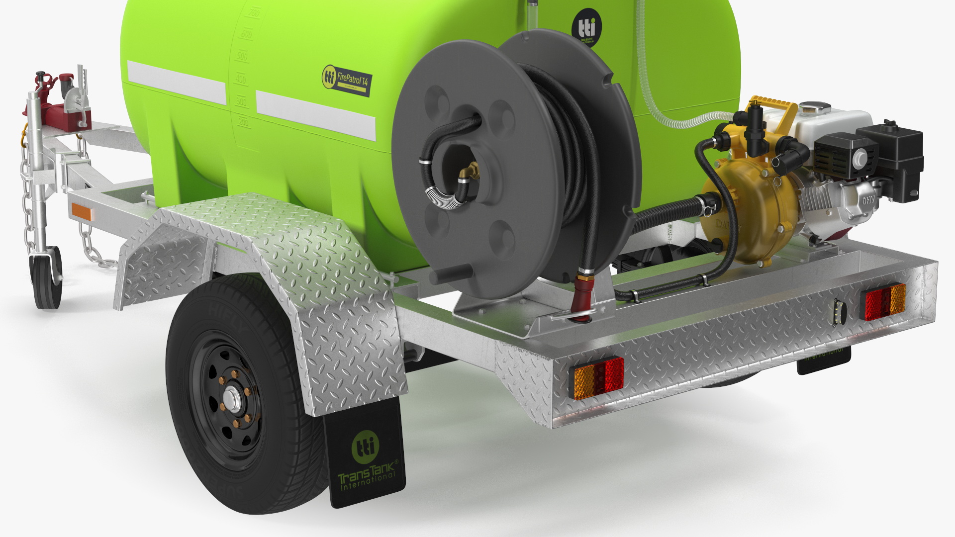3D Fire Fighting Trailer