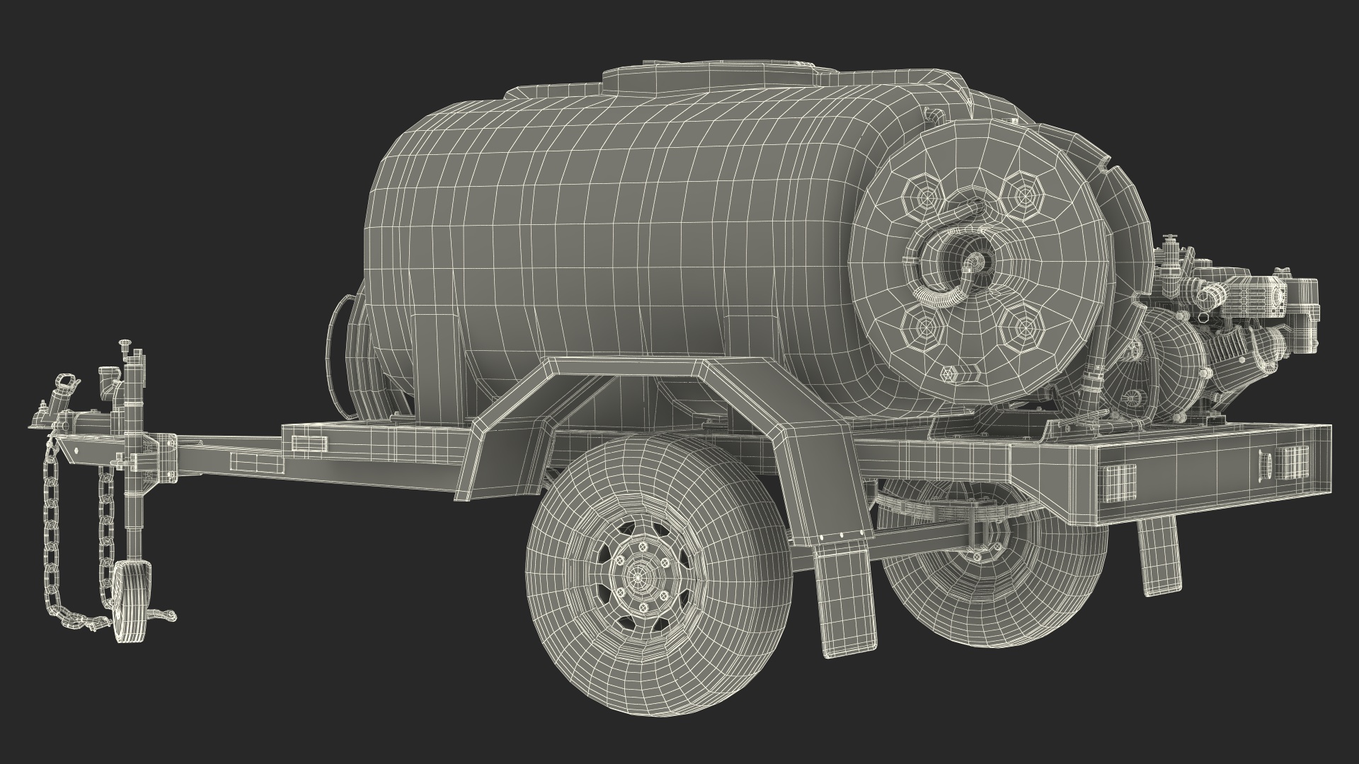 3D Fire Fighting Trailer