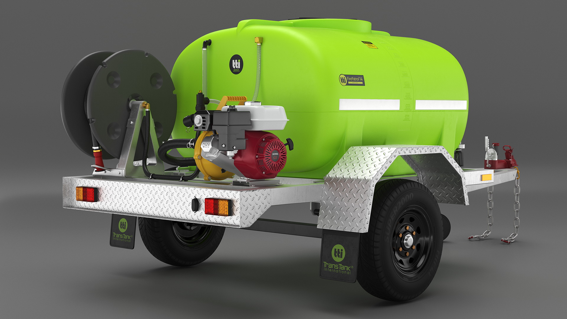 3D Fire Fighting Trailer