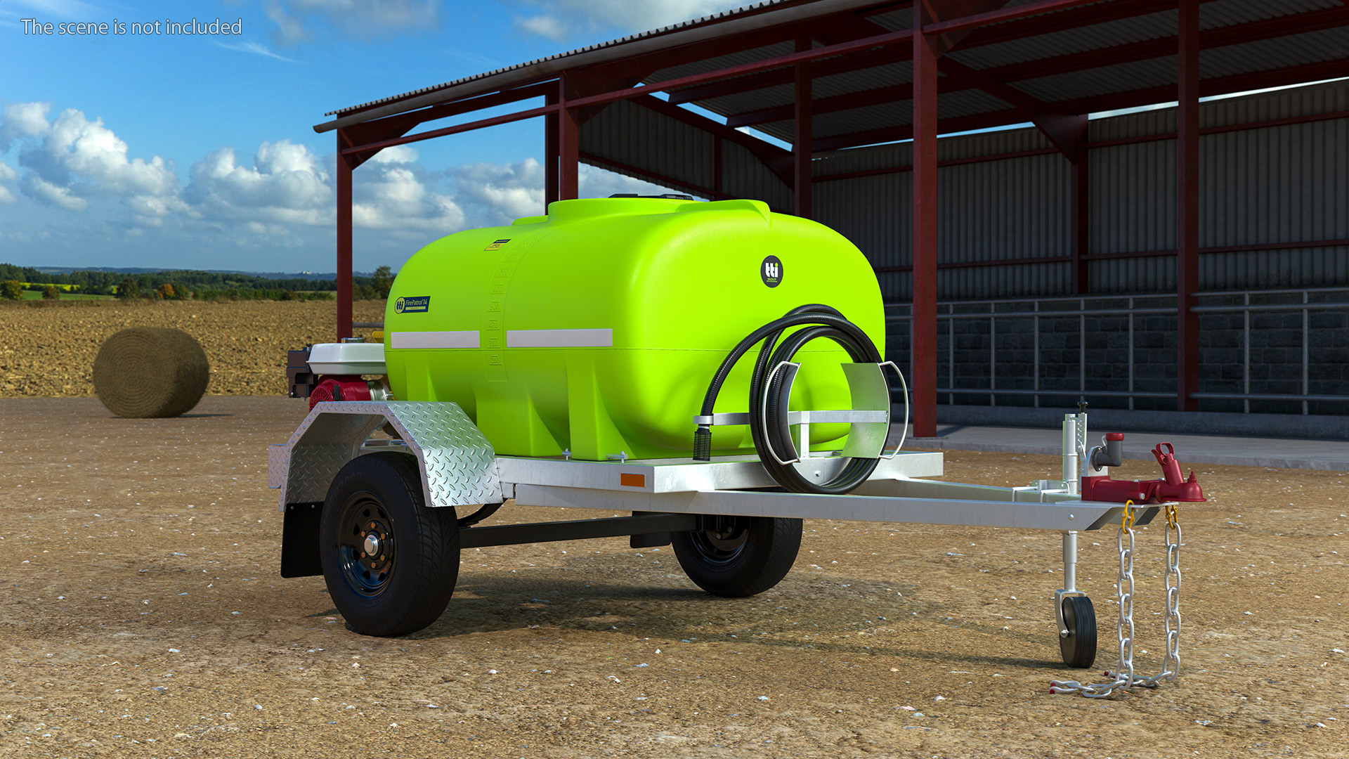 3D Fire Fighting Trailer