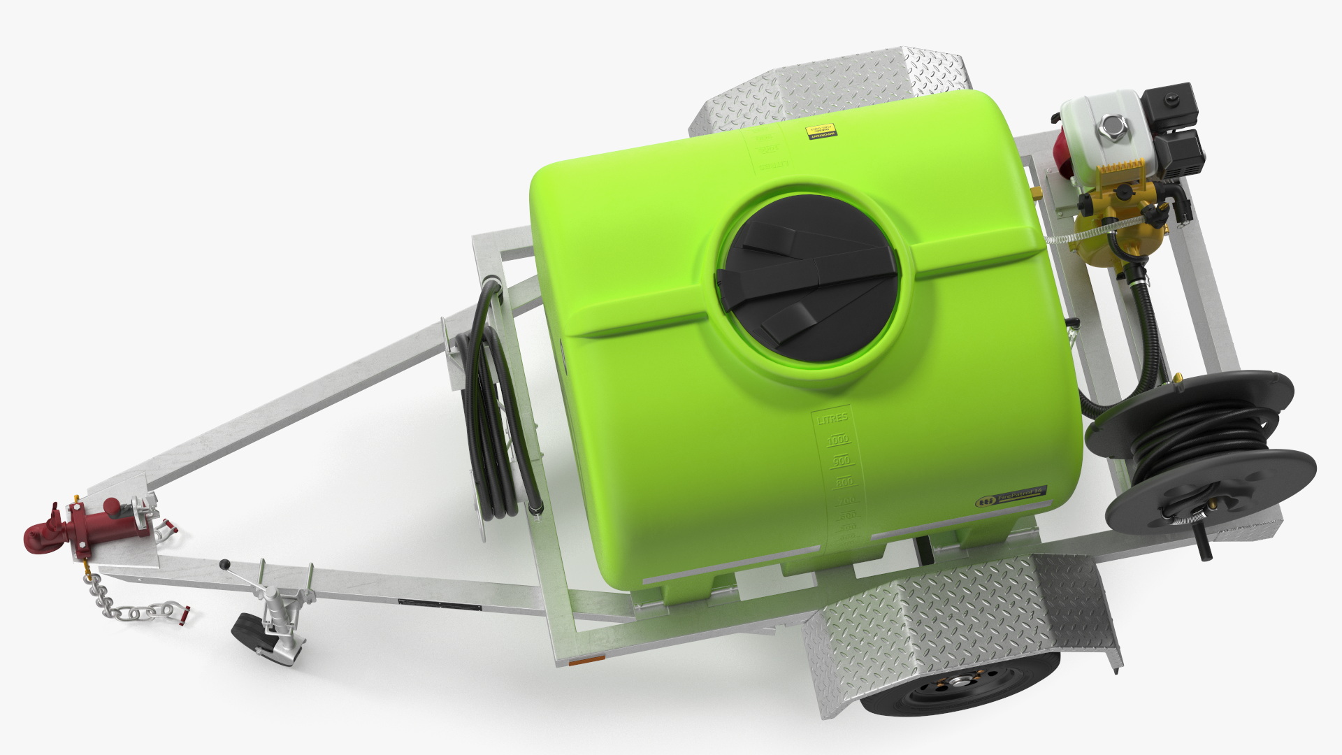 3D Fire Fighting Trailer