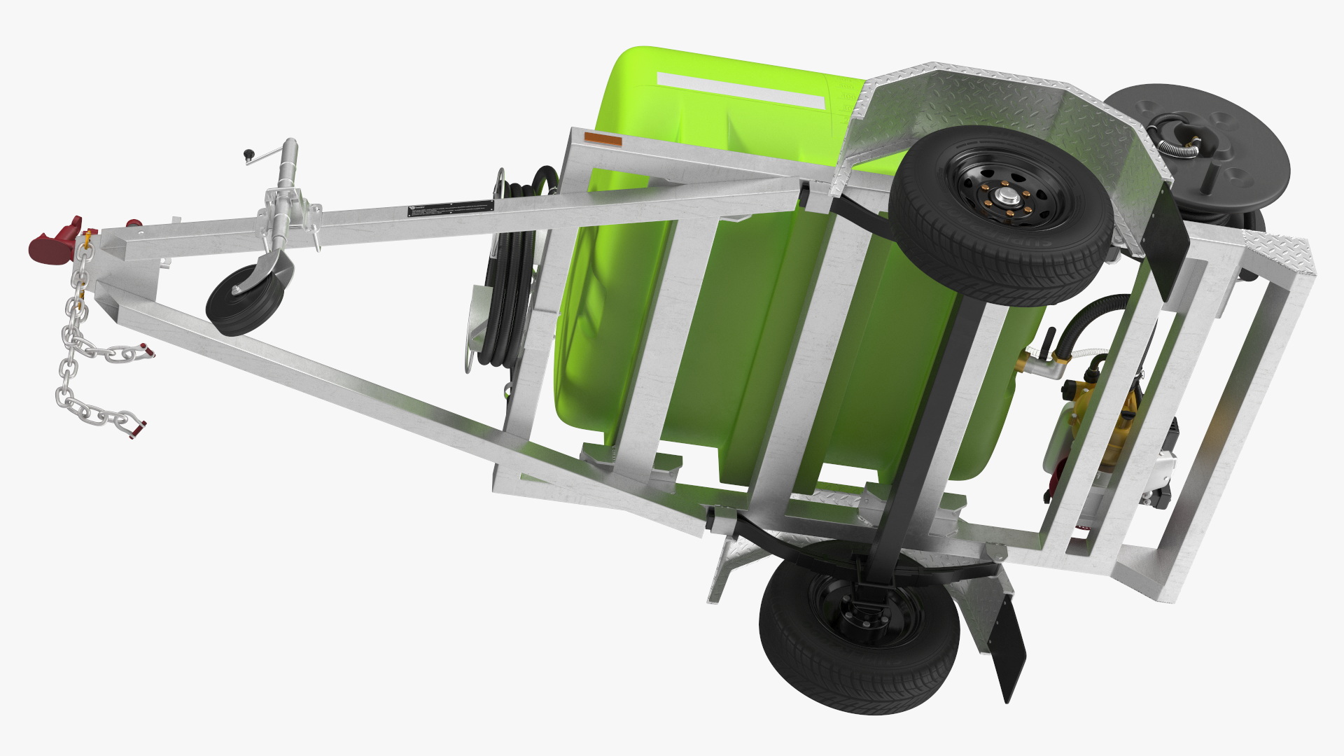 3D Fire Fighting Trailer