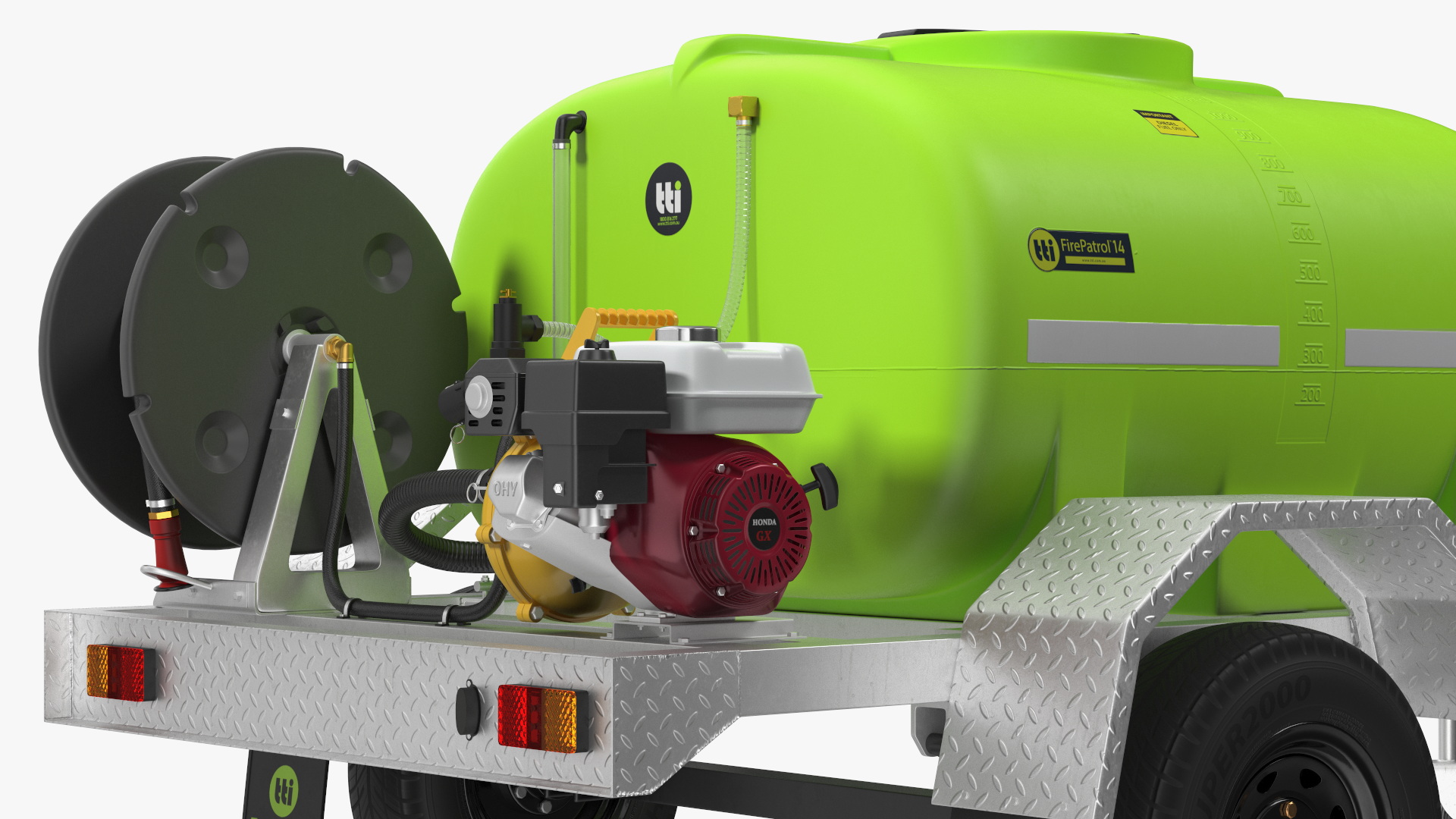 3D Fire Fighting Trailer