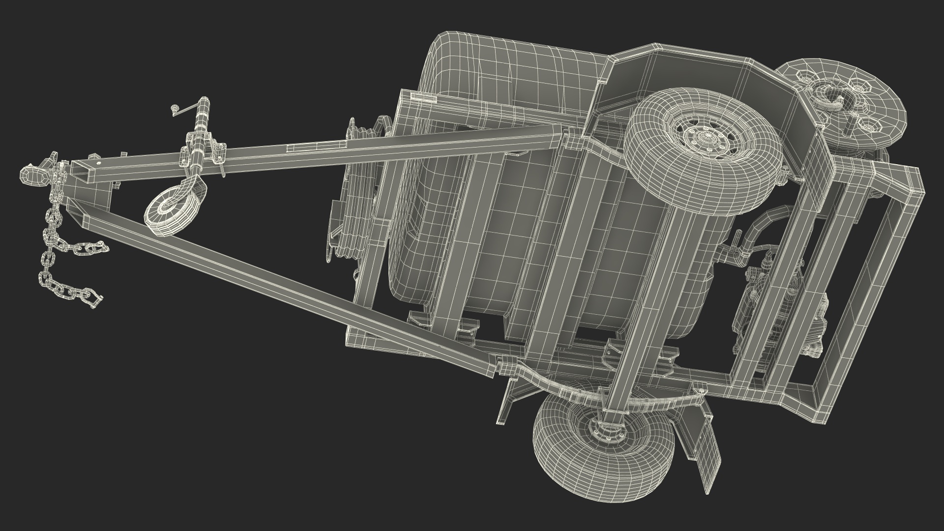 3D Fire Fighting Trailer