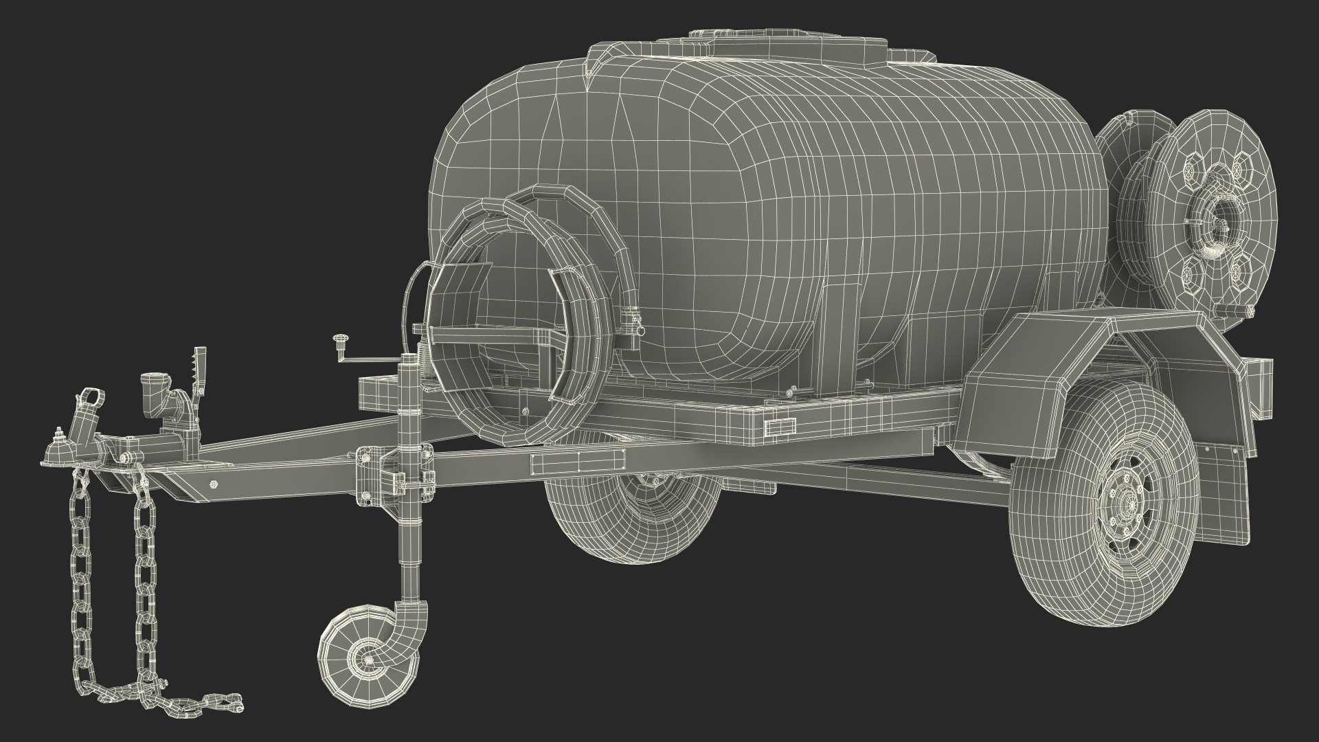 3D Fire Fighting Trailer