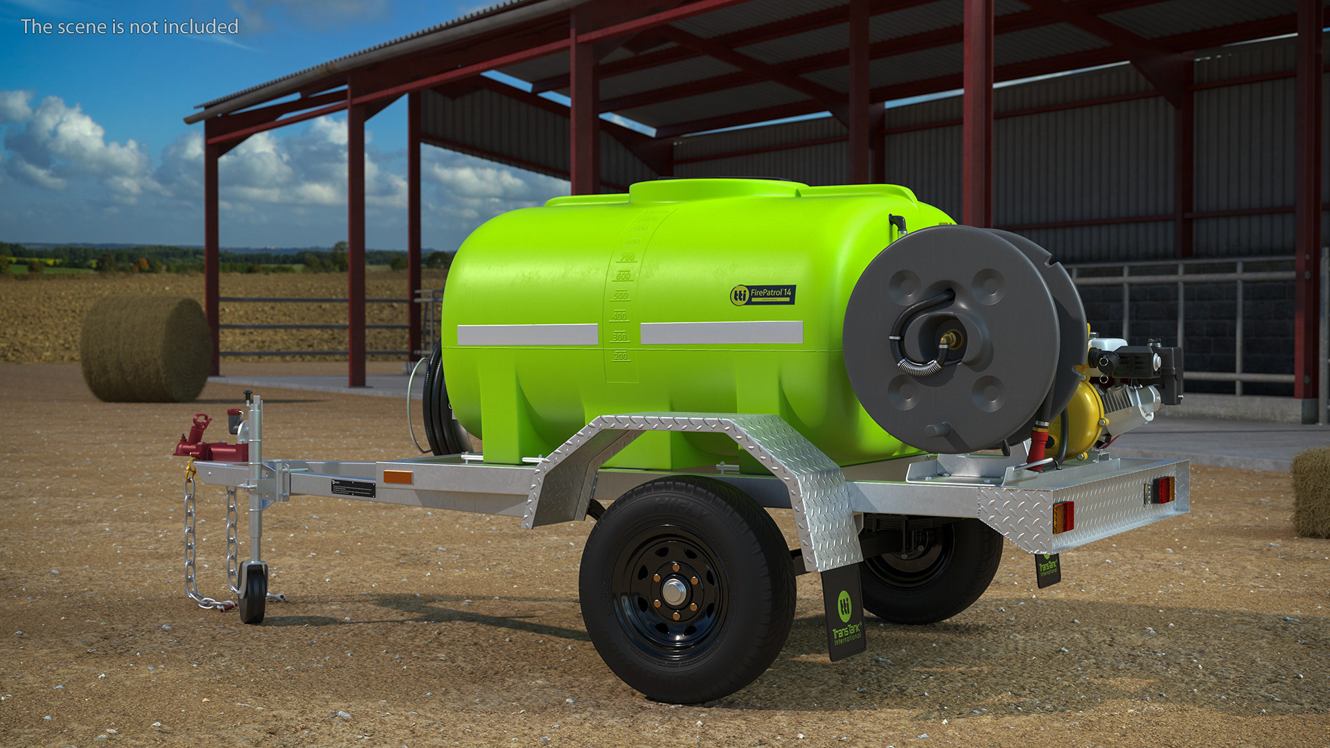 3D Fire Fighting Trailer