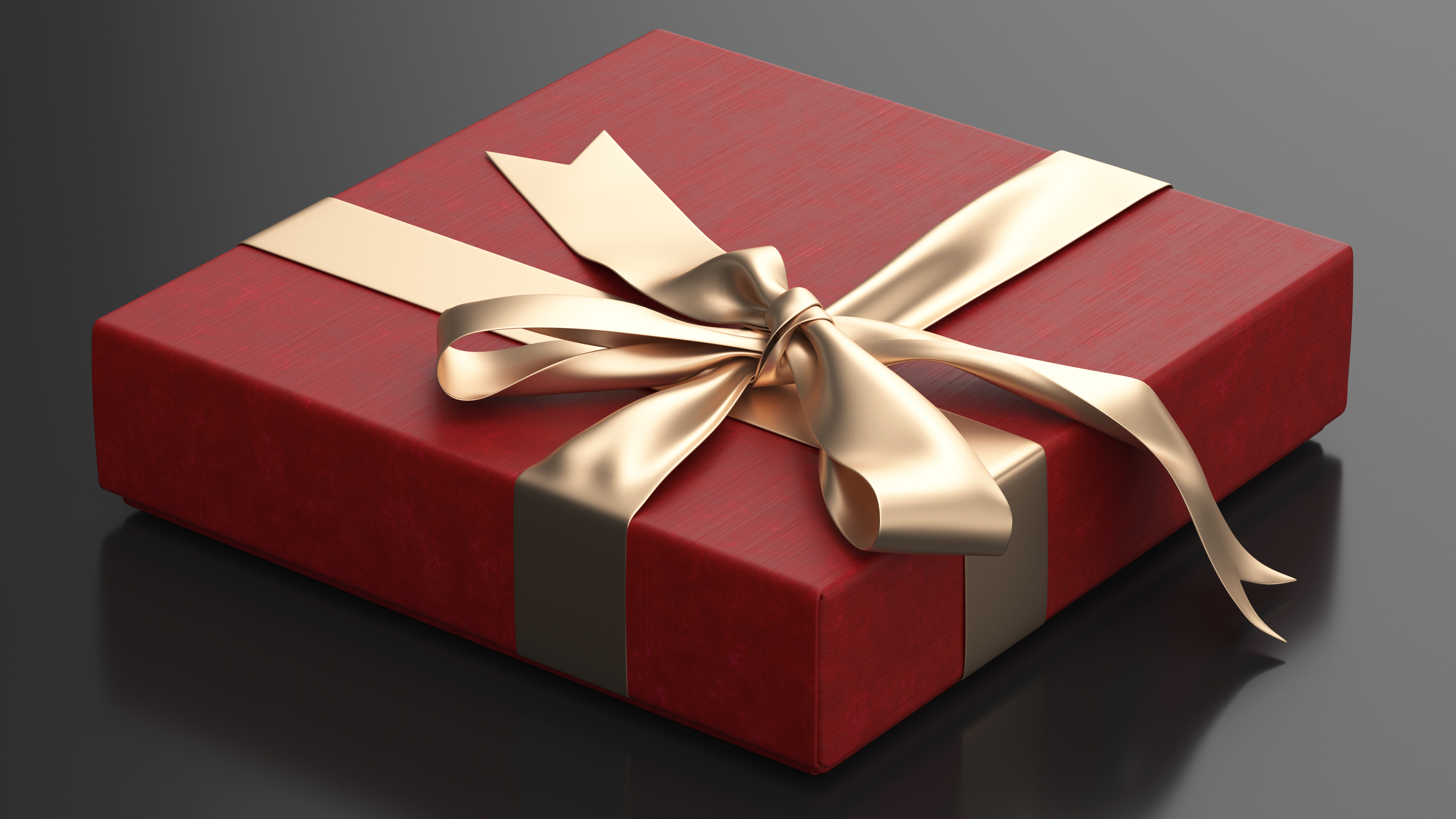 3D model Premium Chocolate Gift Box Red