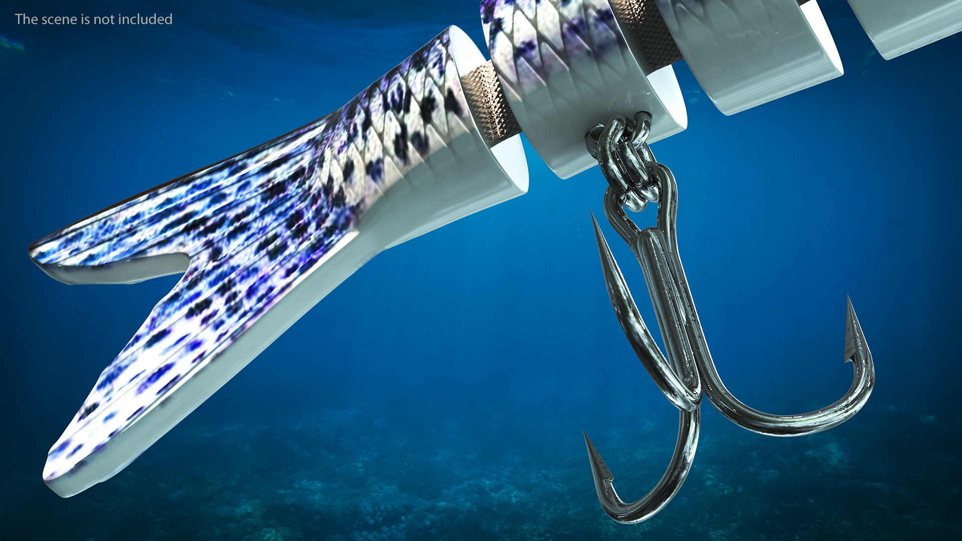 Multi Jointed Swimbait Lure 3D